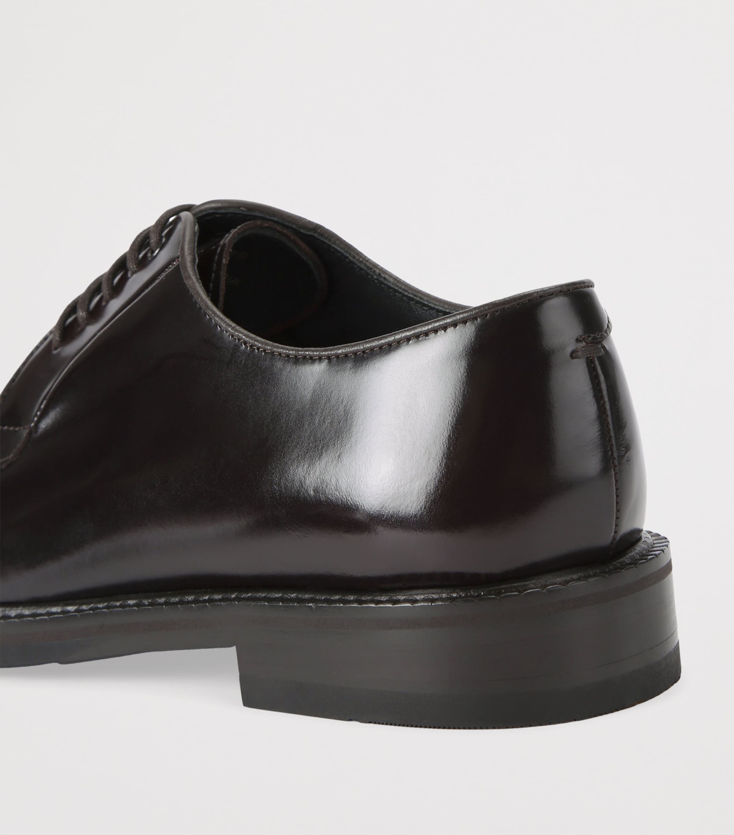 Leather Mercer Oxford Brogues WINE Image 2