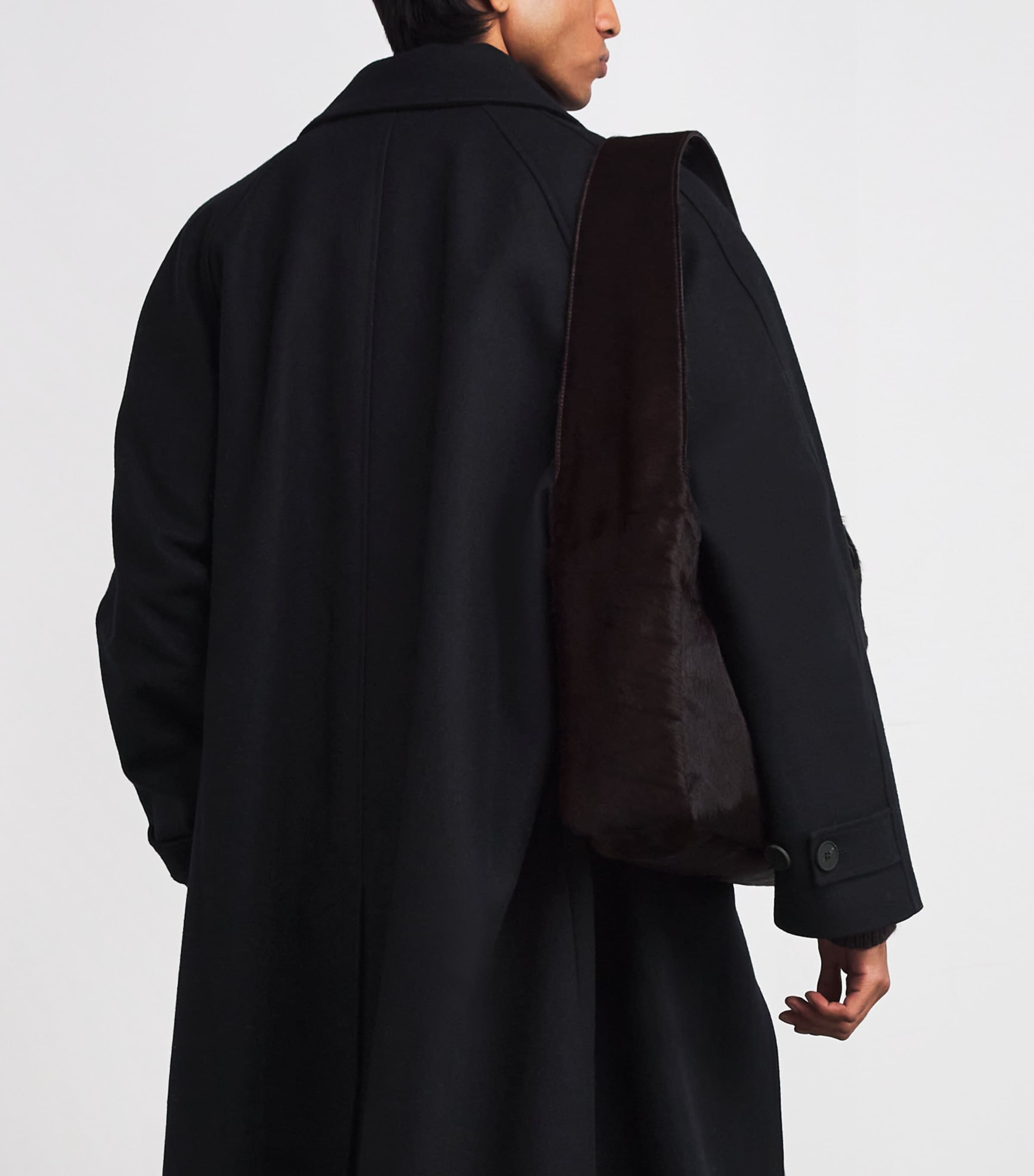 Wool-Blend Cabo Overcoat DARK NAVY Image 6