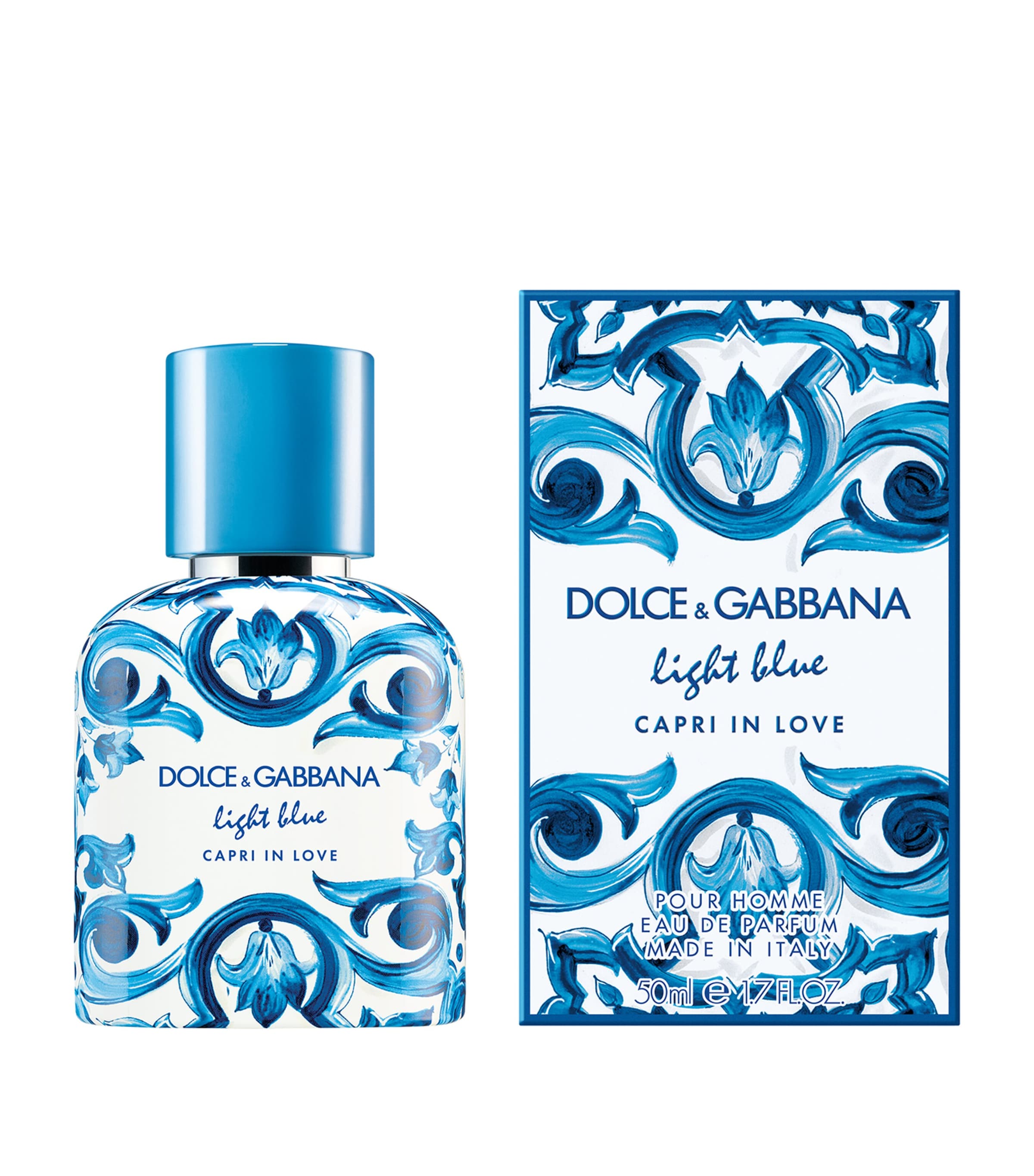 Light Blue Capri in Love Pour Homme Eau de Parfum (50ml) NO COLOUR Image 2
