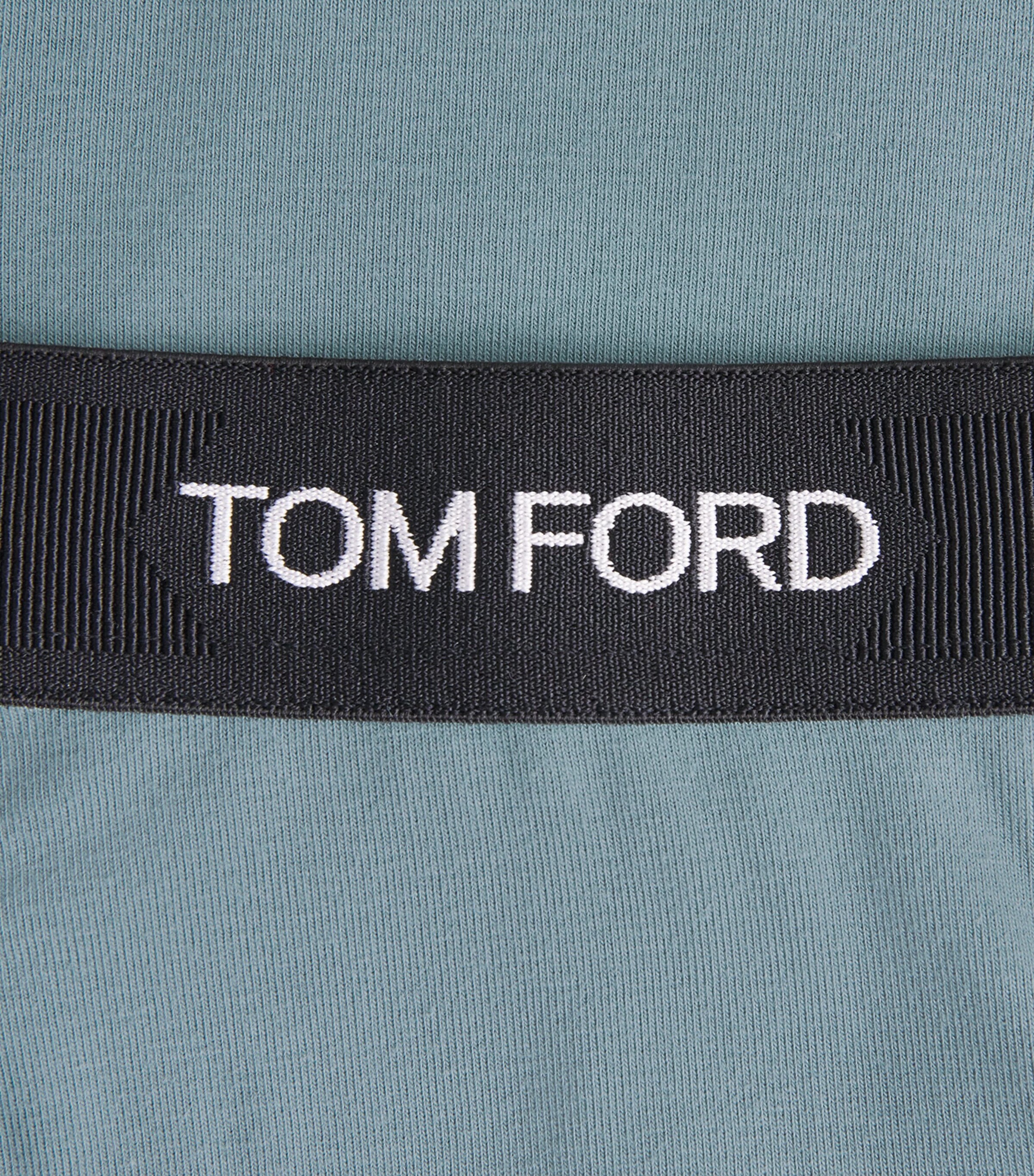 Stretch-Cotton Logo Boxers 424 TEAL Image 5