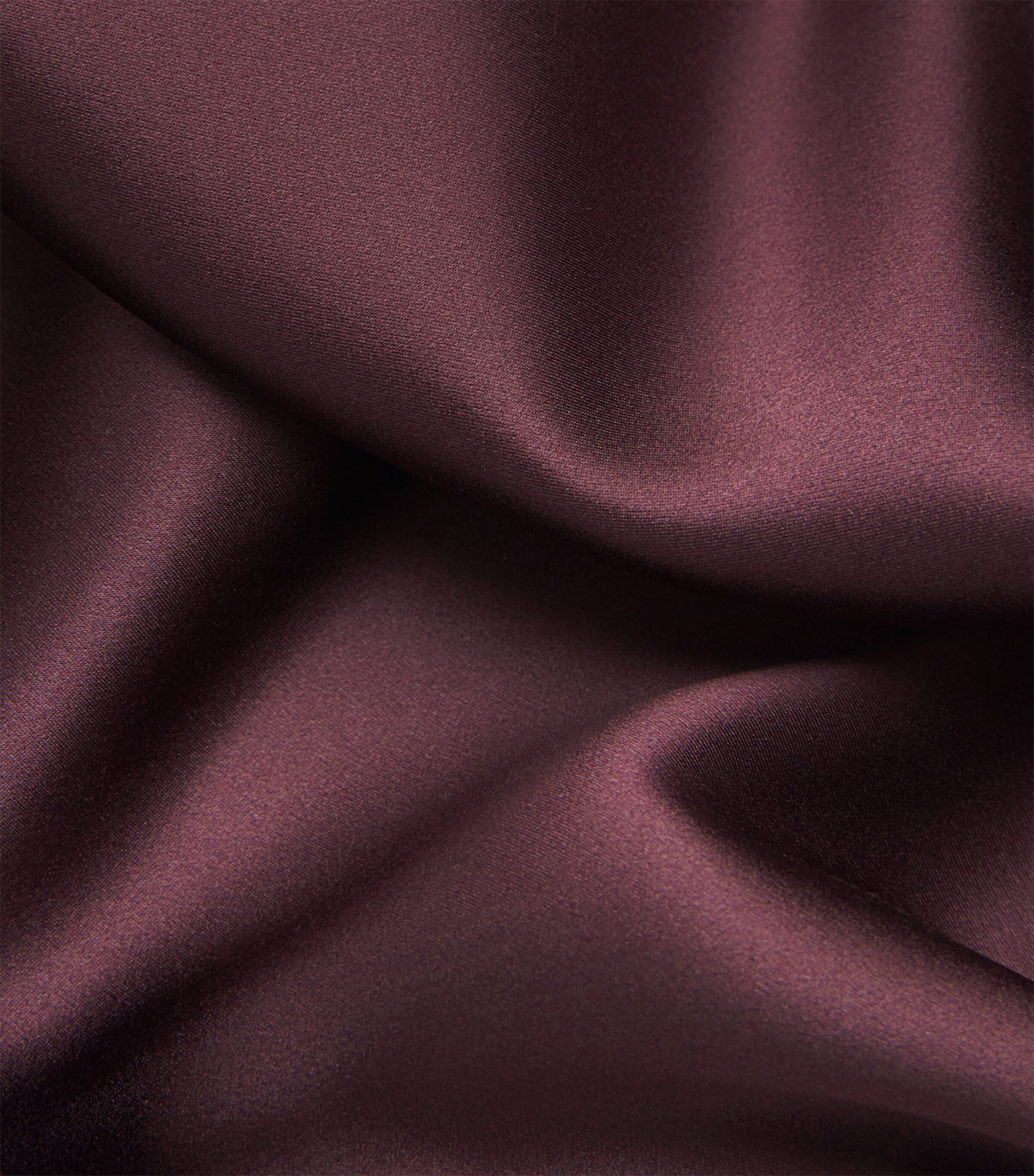 Marjolaine Womens Silk Robe Brun Image 6