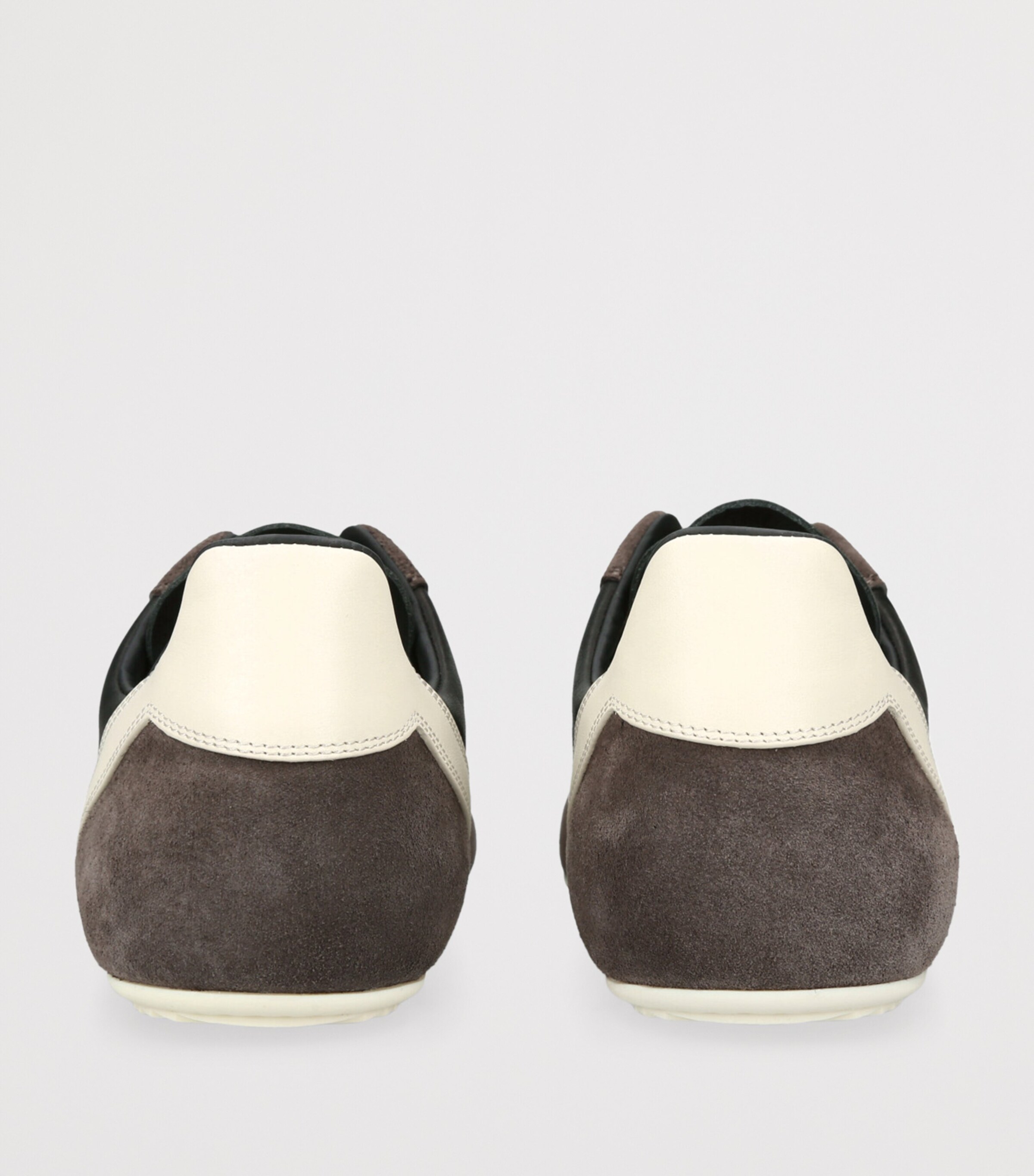 Rick Owens Suede Minimal Low-Top Sneakers Grey/other Image 3