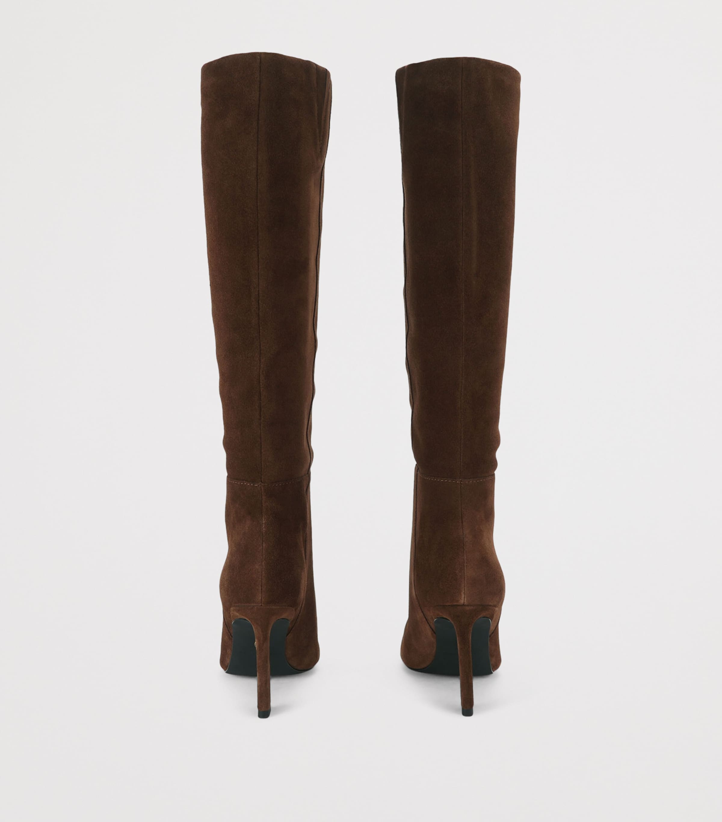 Kurt Geiger London Suede Annabel Knee-High Boots Brown Image 3