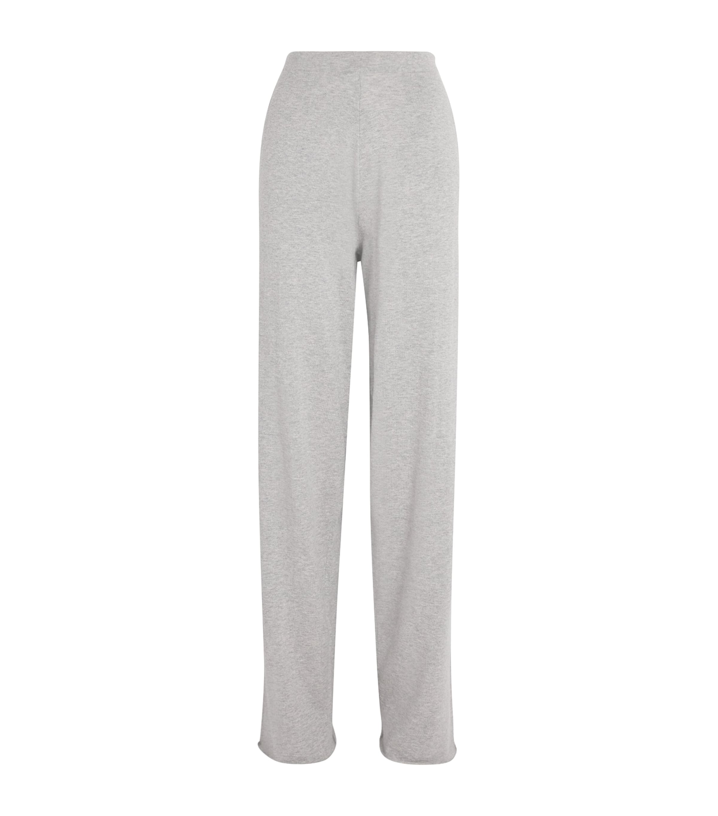 Extreme Cashmere Cotton-cashmere No.353 Relax Sweatpants In Gray