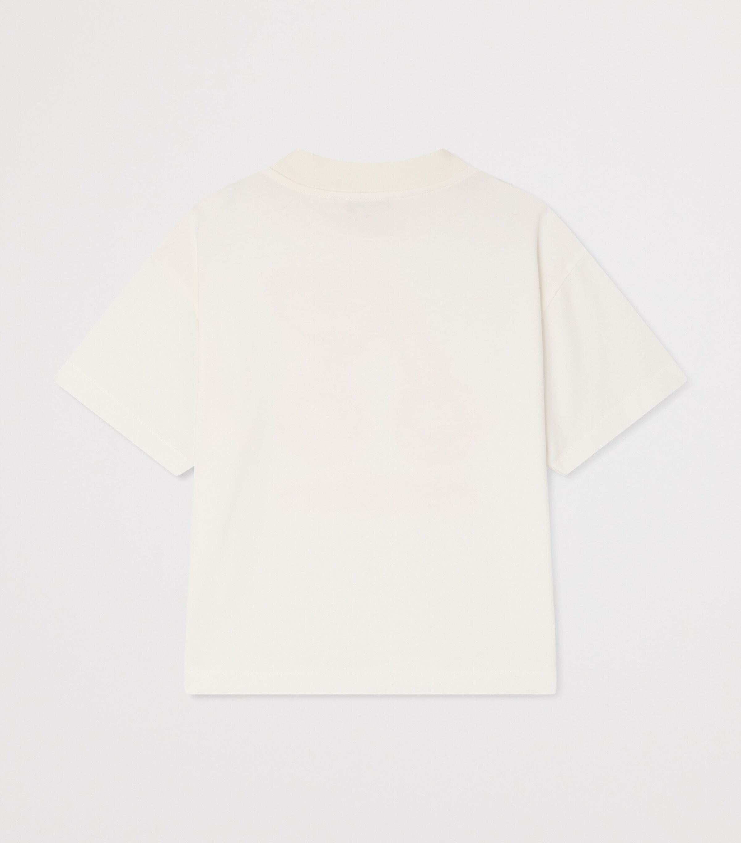 Bonpoint Cotton Lele T-Shirt (10-14 Years) Upb Blanc Lait Image 2