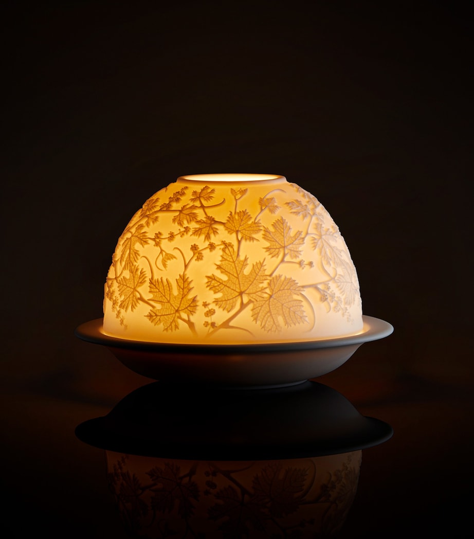 Grapevine LED Votivelight Lithophane BLANC Image 2