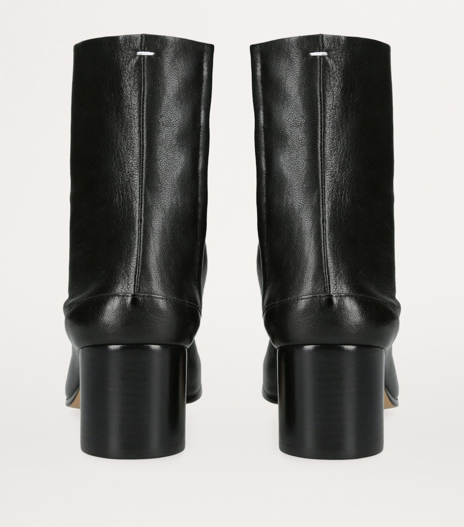 Leather Tabi Boots 60 BLACK Image 5
