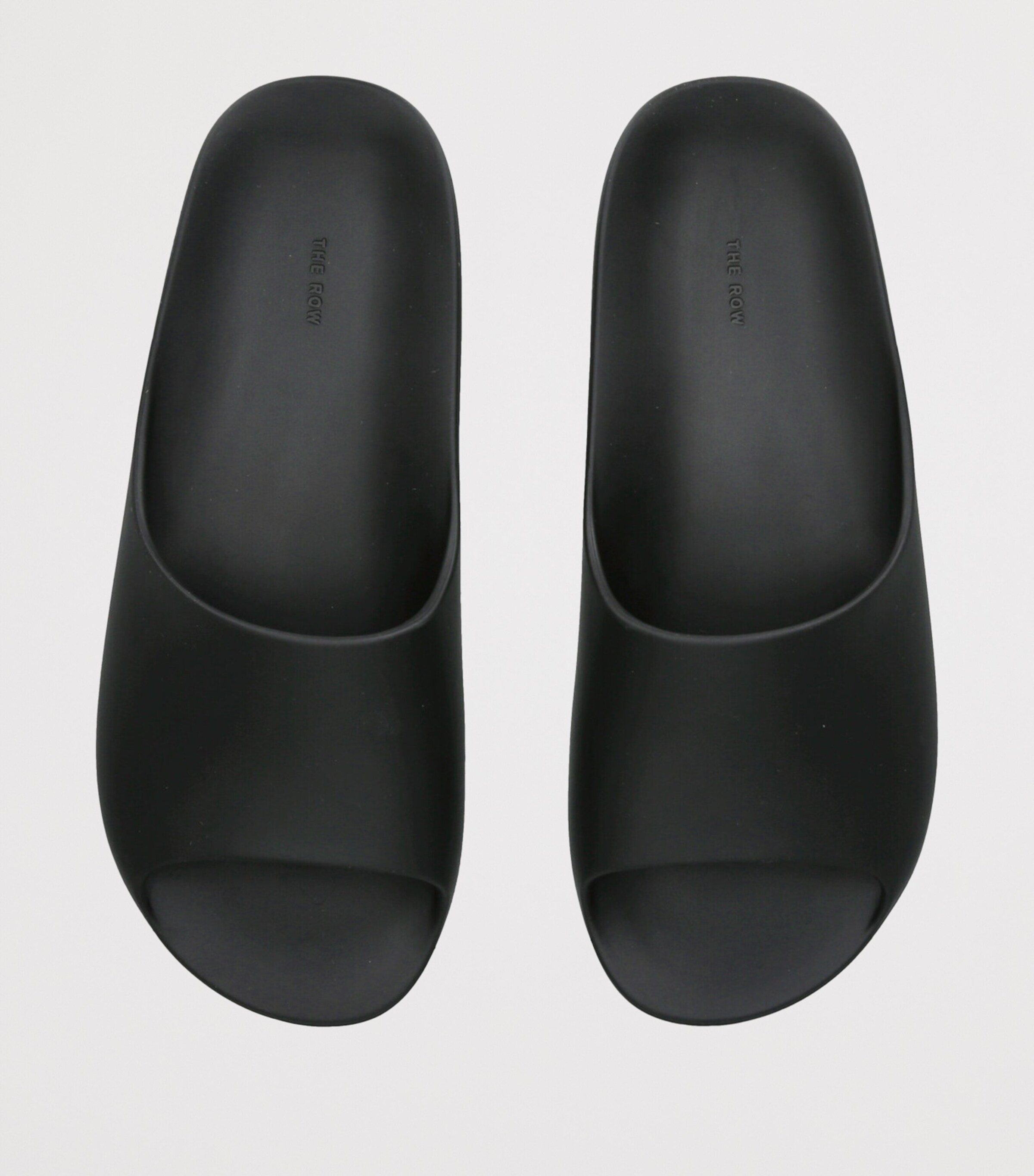 Ama Rubber Slides BLACK Image 4