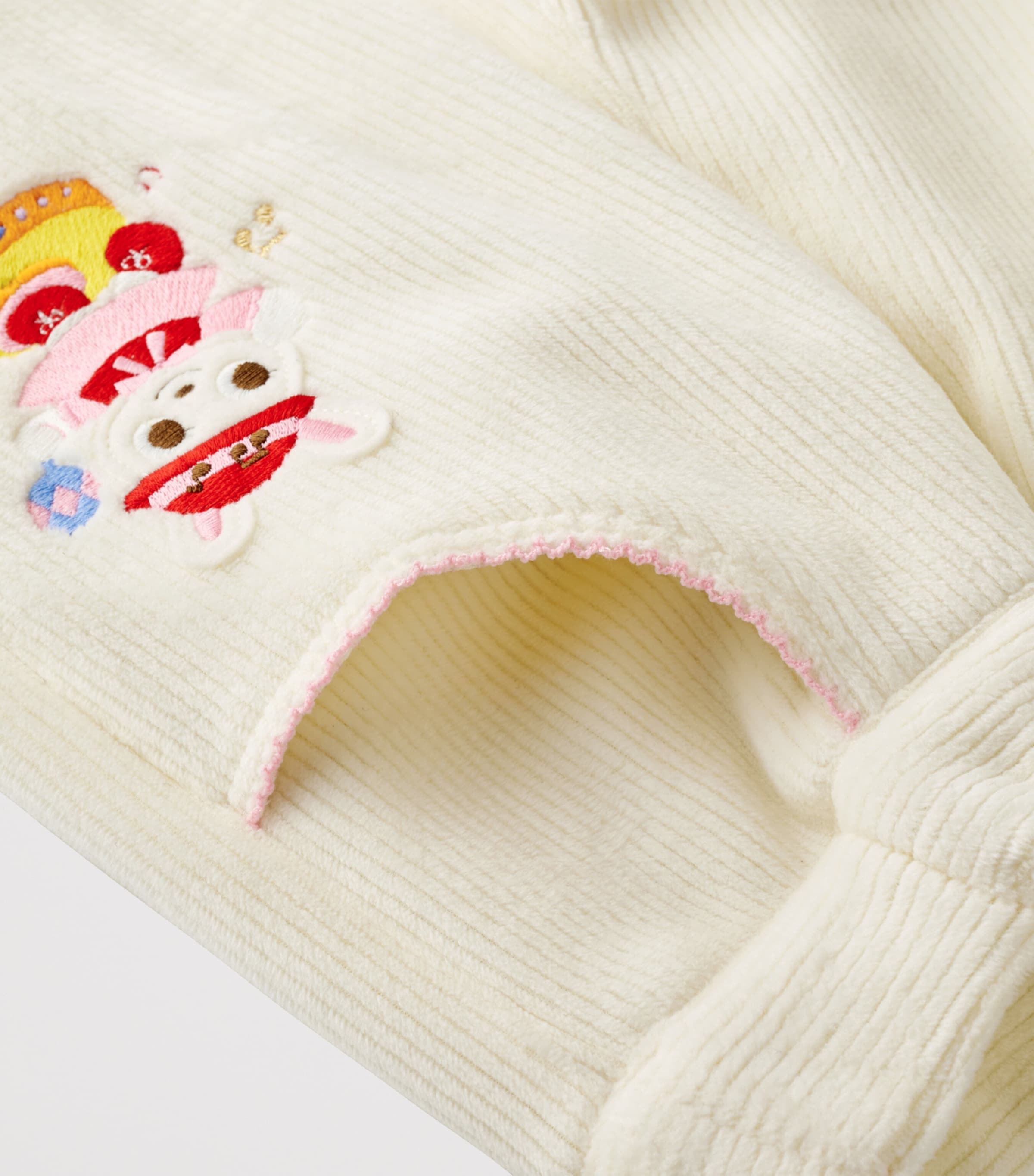 Miki House Corduroy Usako Logo Trousers (1-7 Years) Image 4