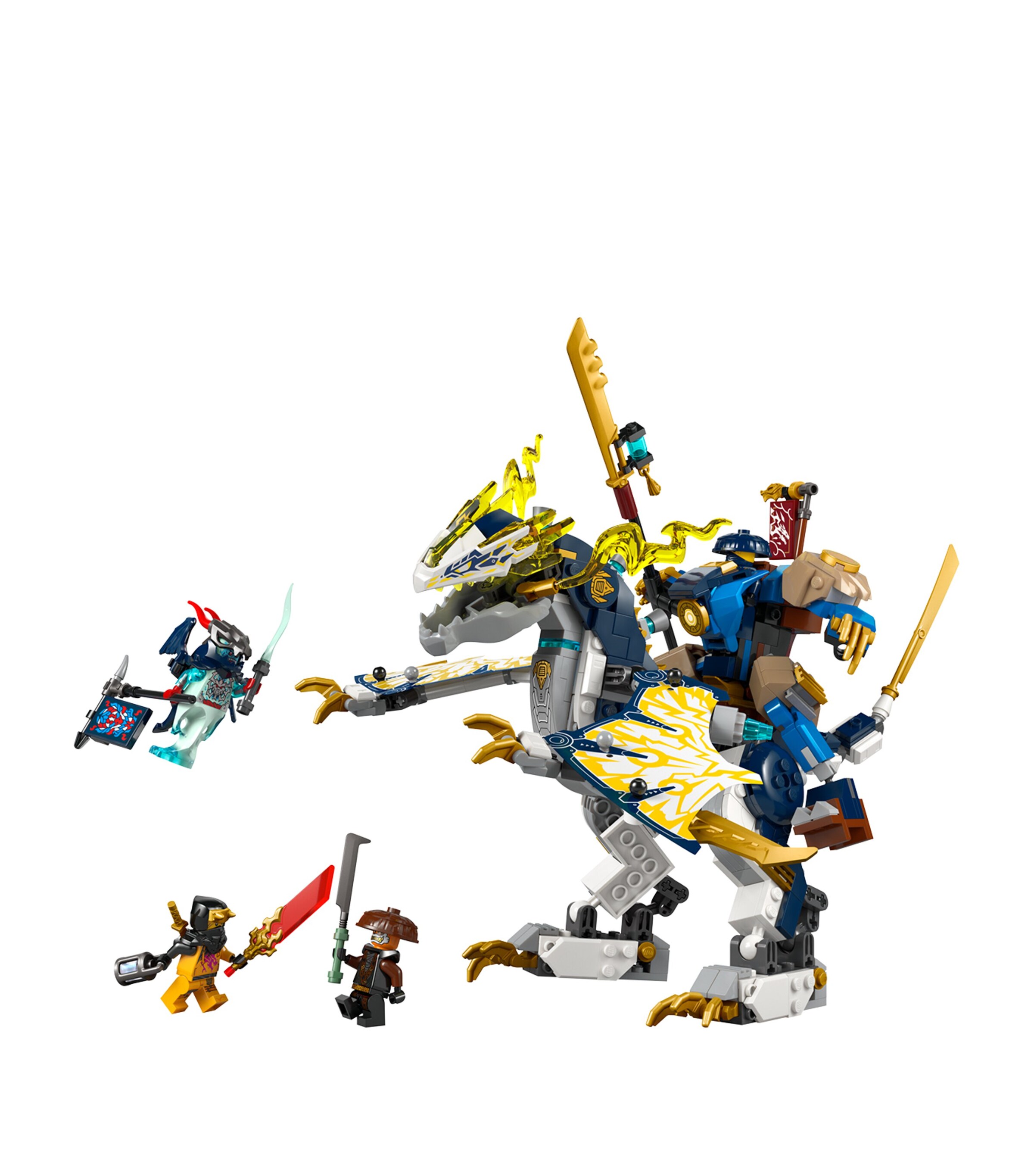 Lego Ninjago Rogue's Mech Dragon Rider 71843 | Harrods CA