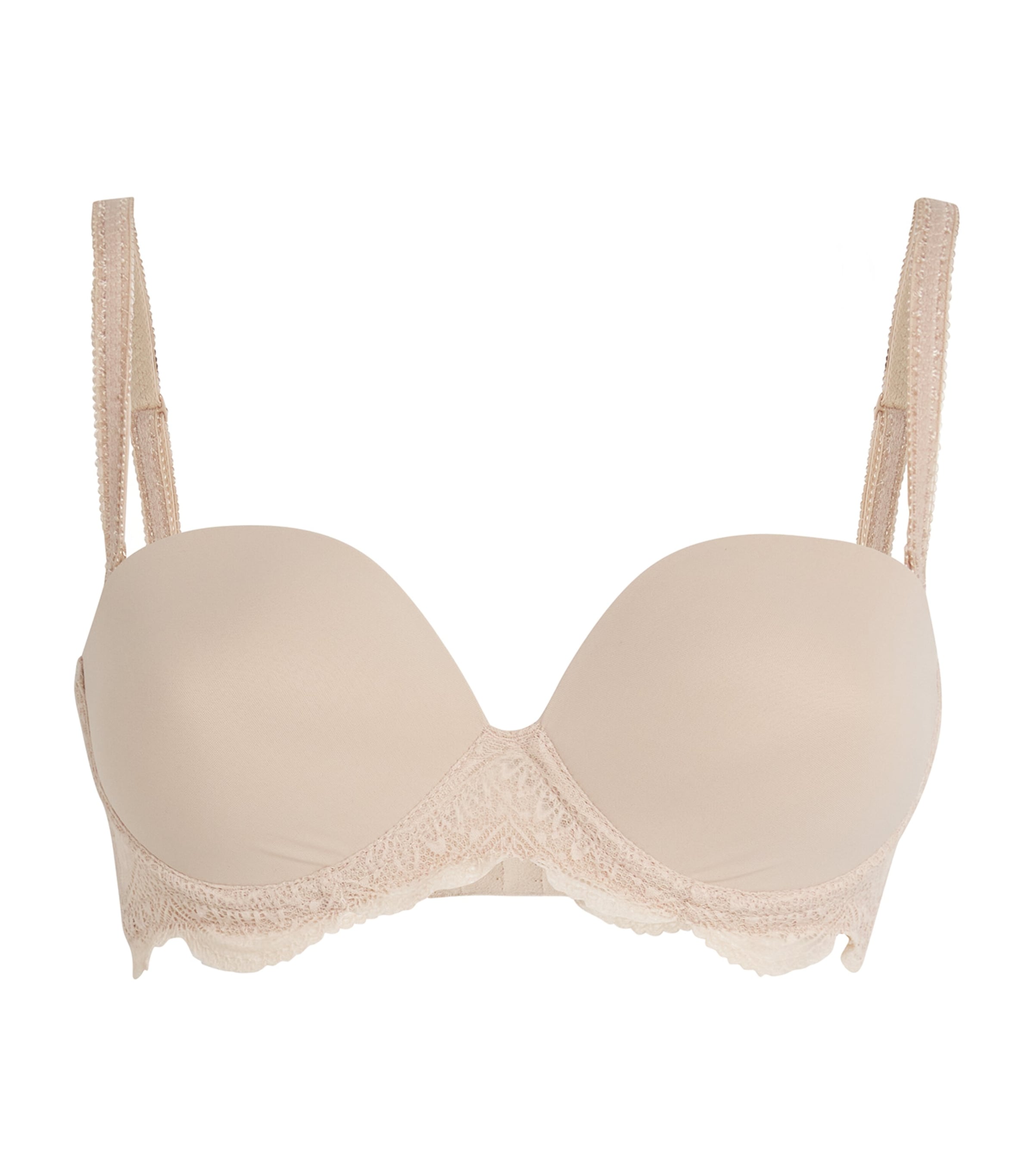 Simone Perele Plunge Bandeau Karma Bra In Nude