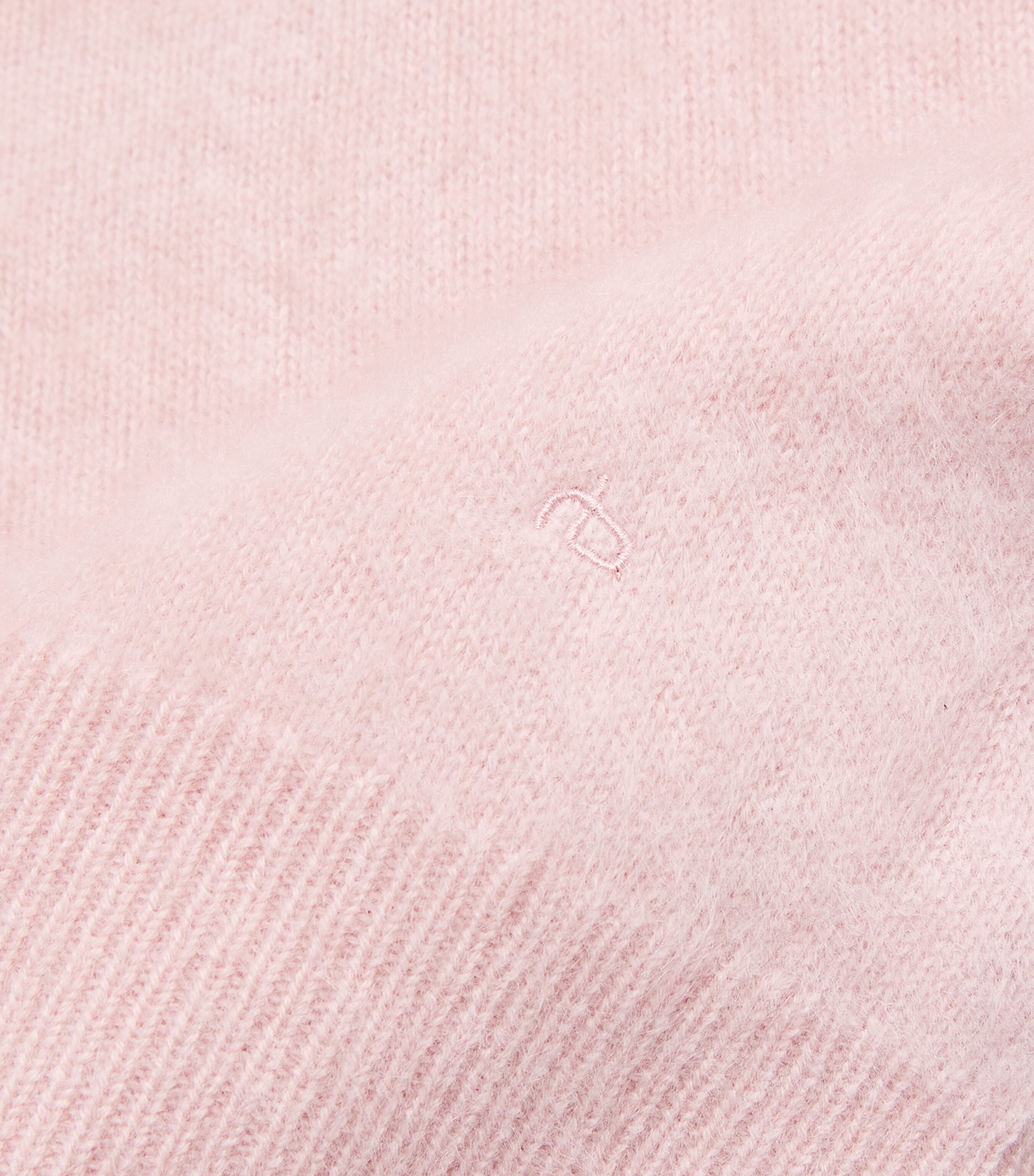 Rag & Bone Womens Brushed Cashmere Jada Sweater Pink Image 6