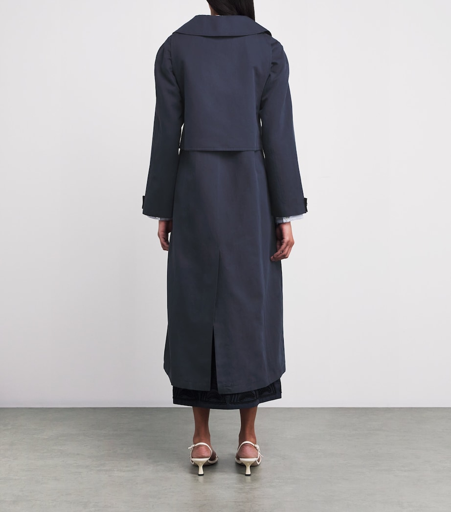Cotton-Blend Trench Coat A7181 Image 4