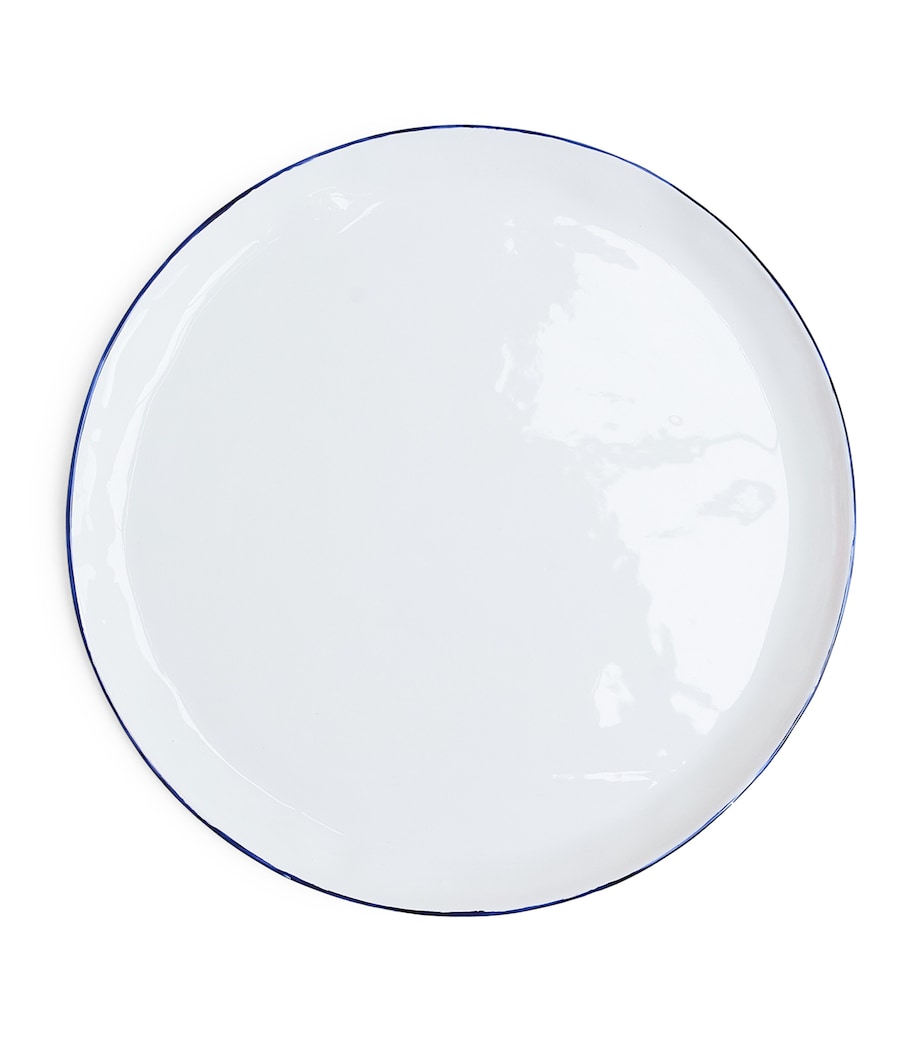 Set of 4 Cobalt Dinner Plates (28.5cm) COBALT (BLUE) Image 1