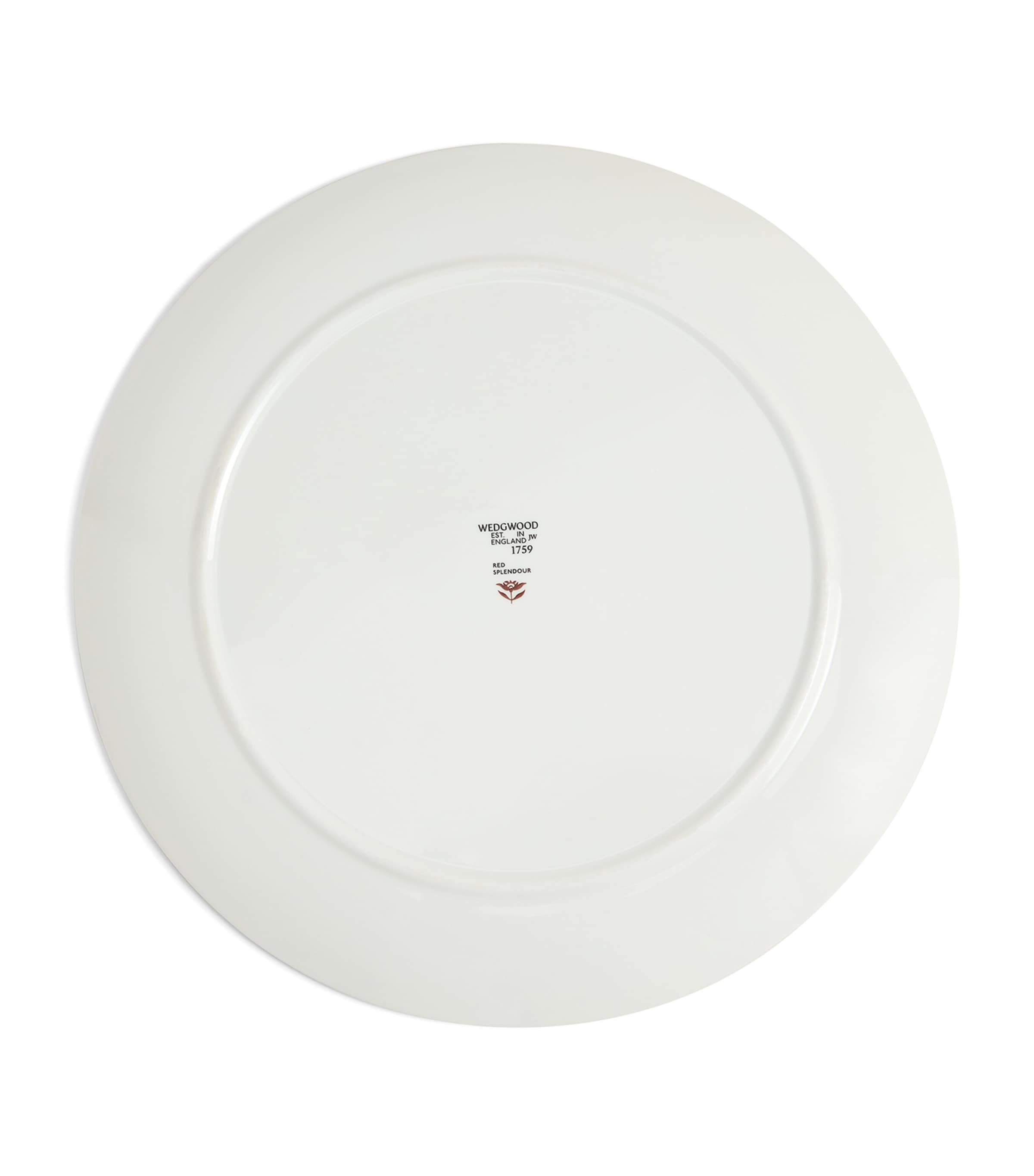 Bone China Red Splendour Plate (34cm) RED Image 5