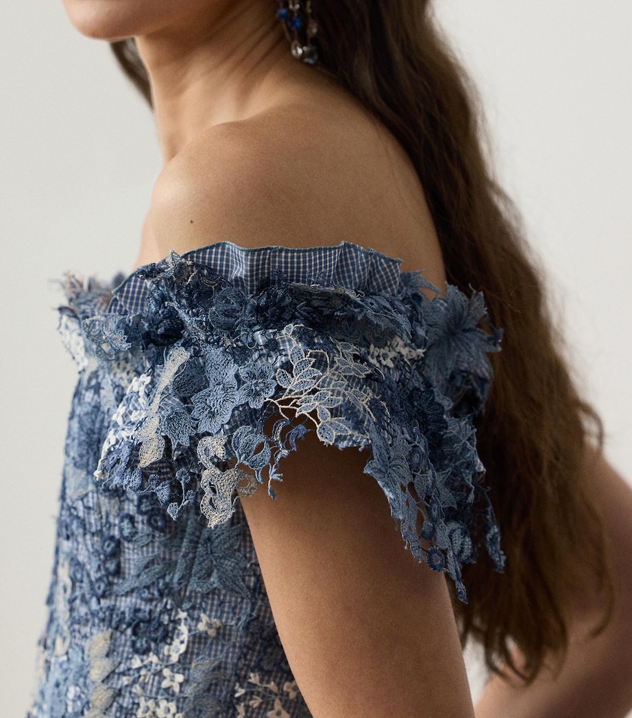 Mulberry Silk Ivanna Dress BLUE MULTI Image 10