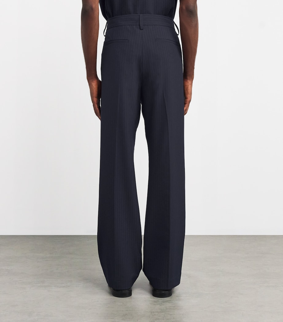 Pinstripe Kane Tailored Trousers MIDNIGHT STRIPE Image 4