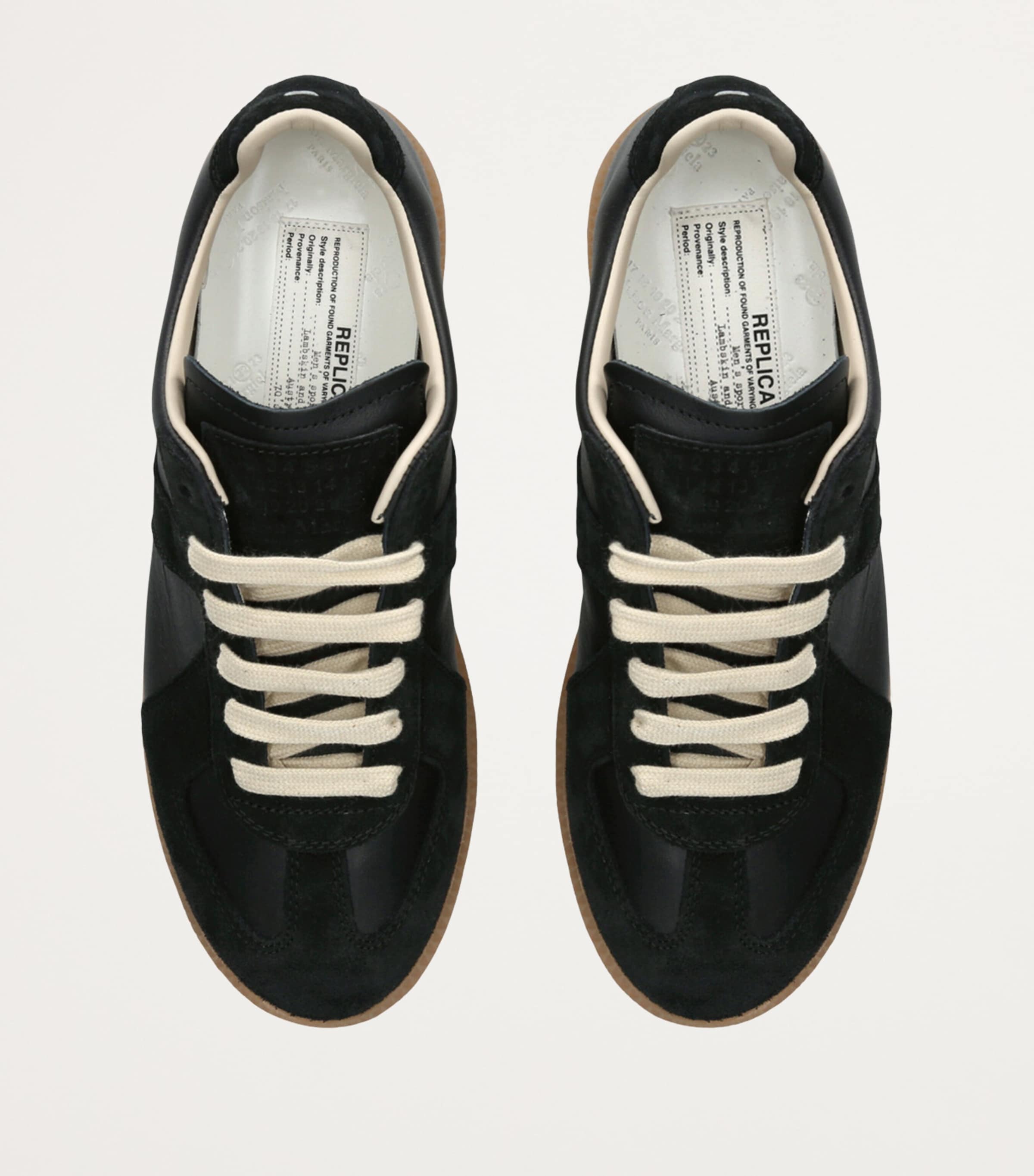 Maison Margiela Leather Replica Sneakers | Women Shoes | Trainers | Low-Top Trainers | Designers | Maison Margiela | MM6 Maison Margiela | Women Trending Now Maison Margiela Leather Replica Sneakers | Women Shoes | Trainers | Low-Top Trainers | Designers | Maison Margiela | MM6 Maison Margiela | Women Trending Now