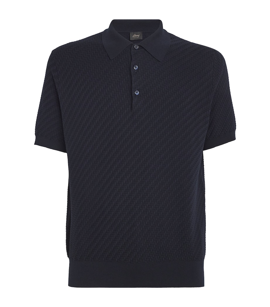 Cotton-Silk-Cashmere Polo Shirt 4100 Image 1