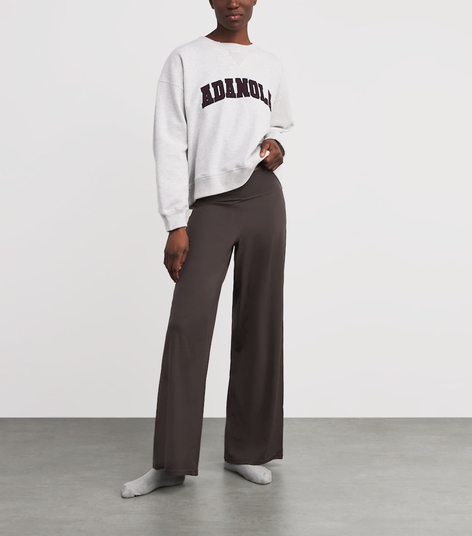 Wide-Leg Yoga Trousers COFFEE BEAN Image 2