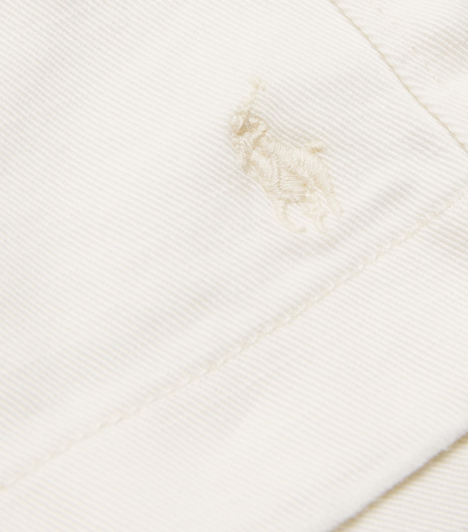 Cotton Chino Shorts (7-16 Years) WHITE Image 3