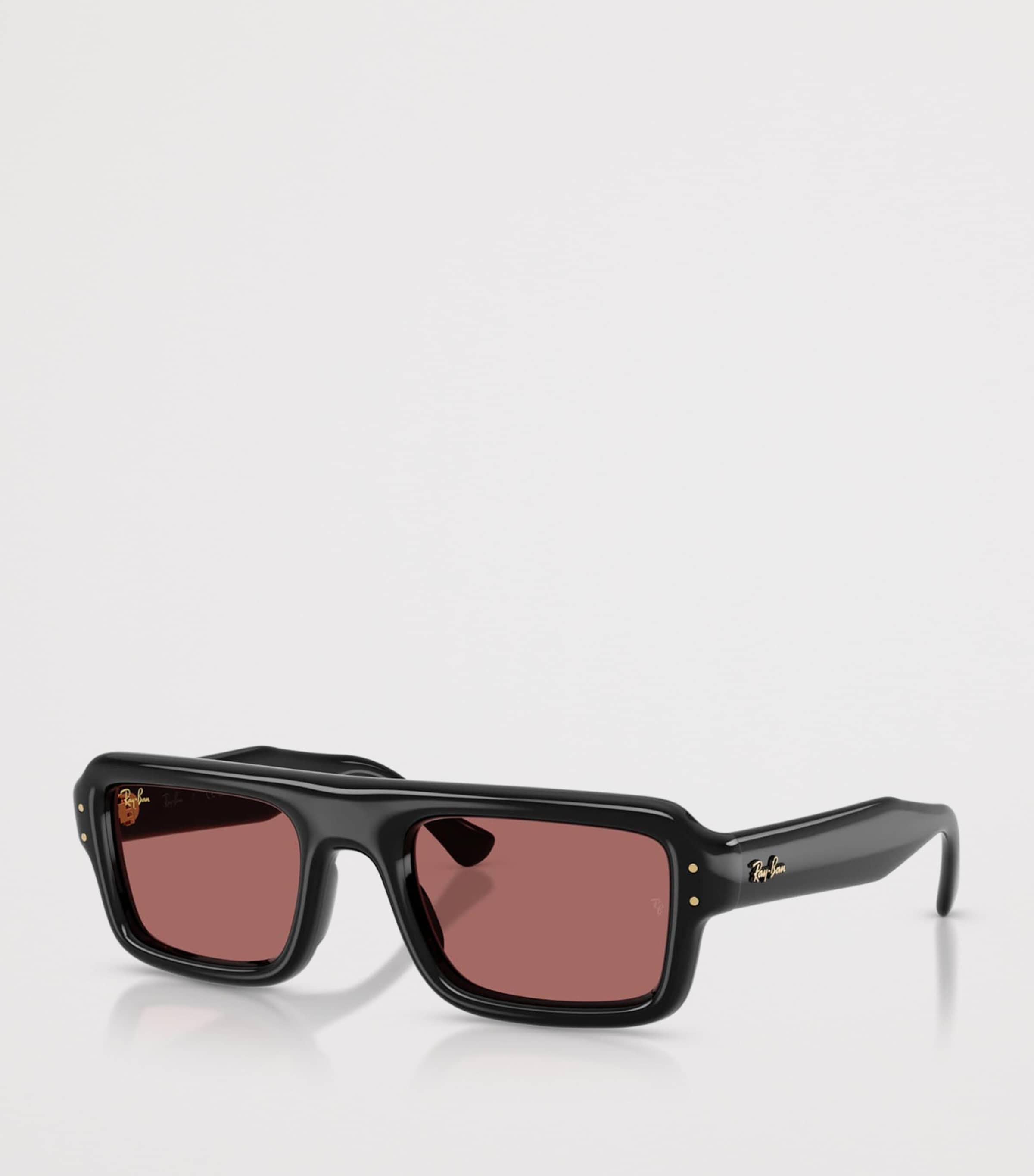 Ray-Ban Flacko Puffer Pilot Sunglasses Black Image 2