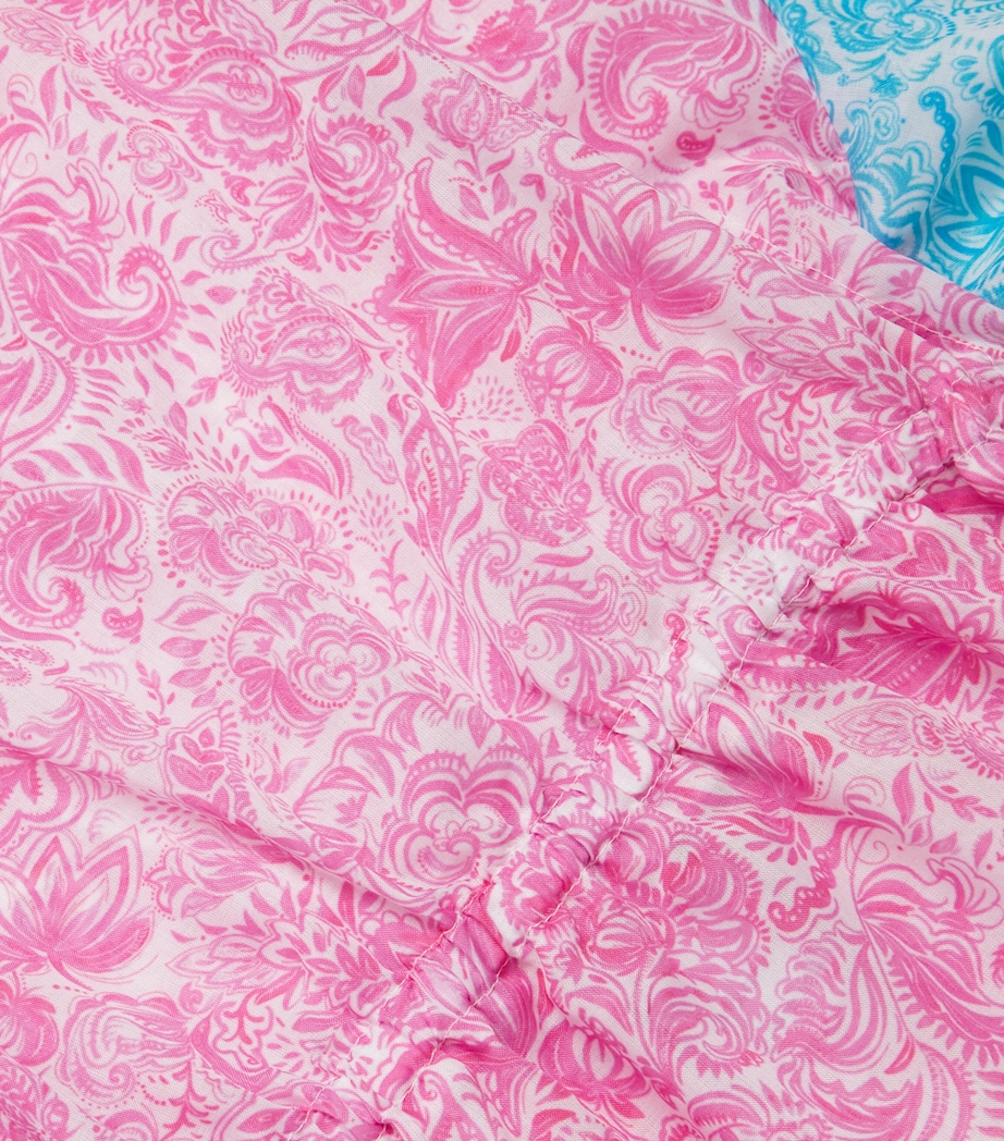 Paisley Print Ruffled Kaftan (2-12 Years) PAISLEY PINK Image 3