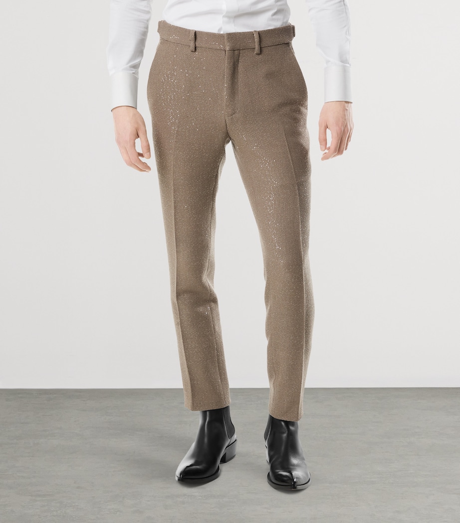 Virgin Wool-Blend Dyllan Trousers JBQ Image 4