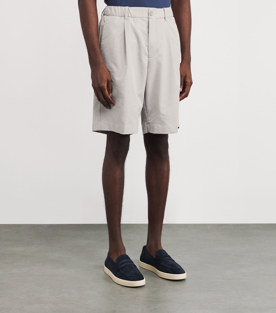 Cotton Corduroy Chino Shorts GRAY 9403 Image 3