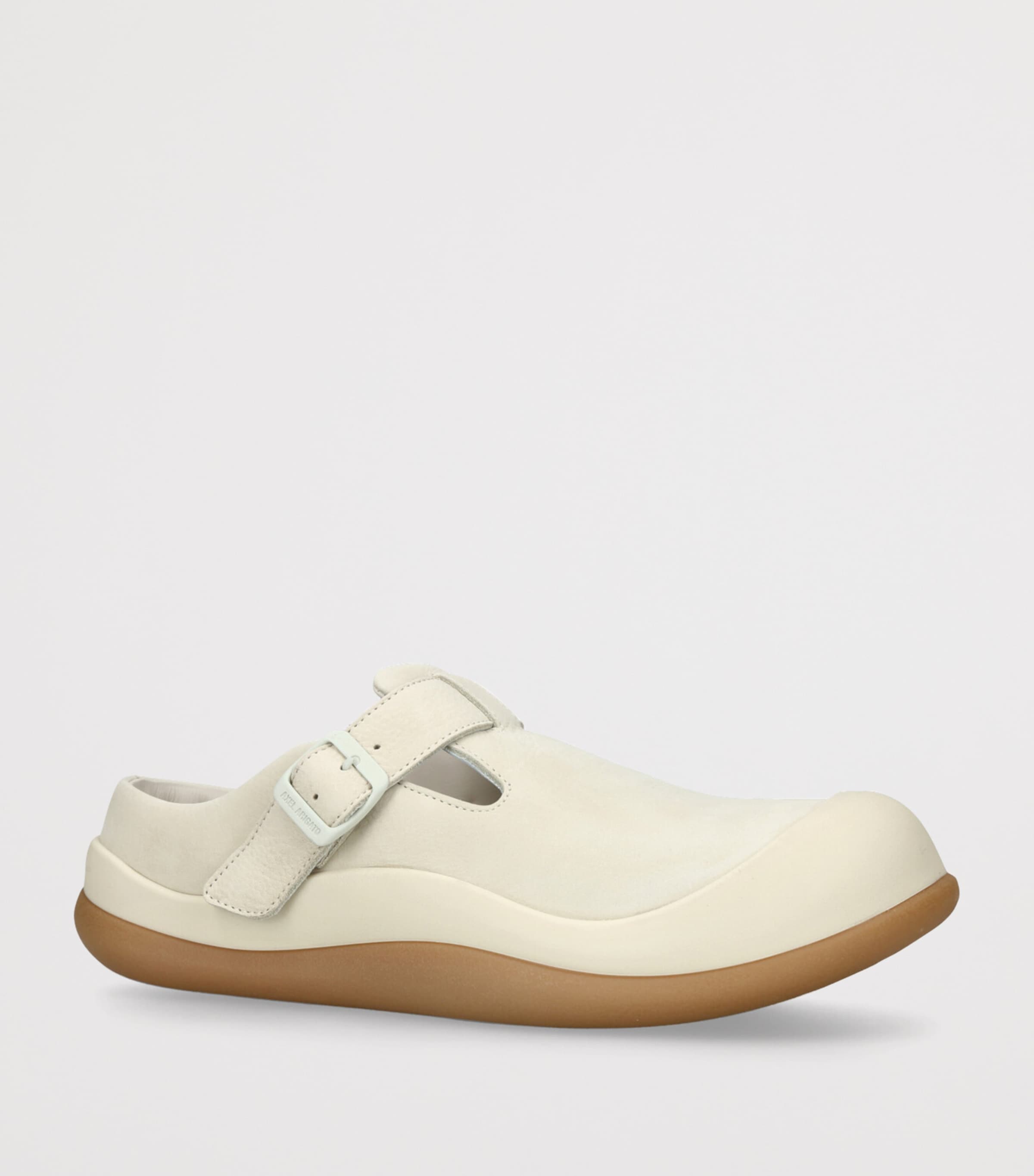 Axel Arigato Leather Squish Mules Bone Image 3