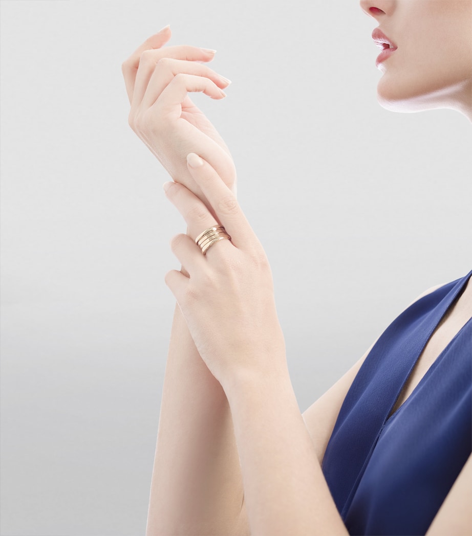 Yellow Gold B.zero1 Four-Band Ring YELLOW GOLD Image 4