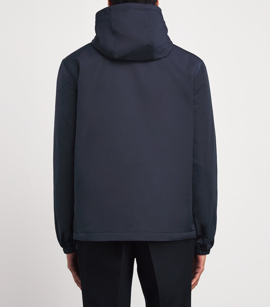 Padded Logo Jacket NAVY BLUE Image 4