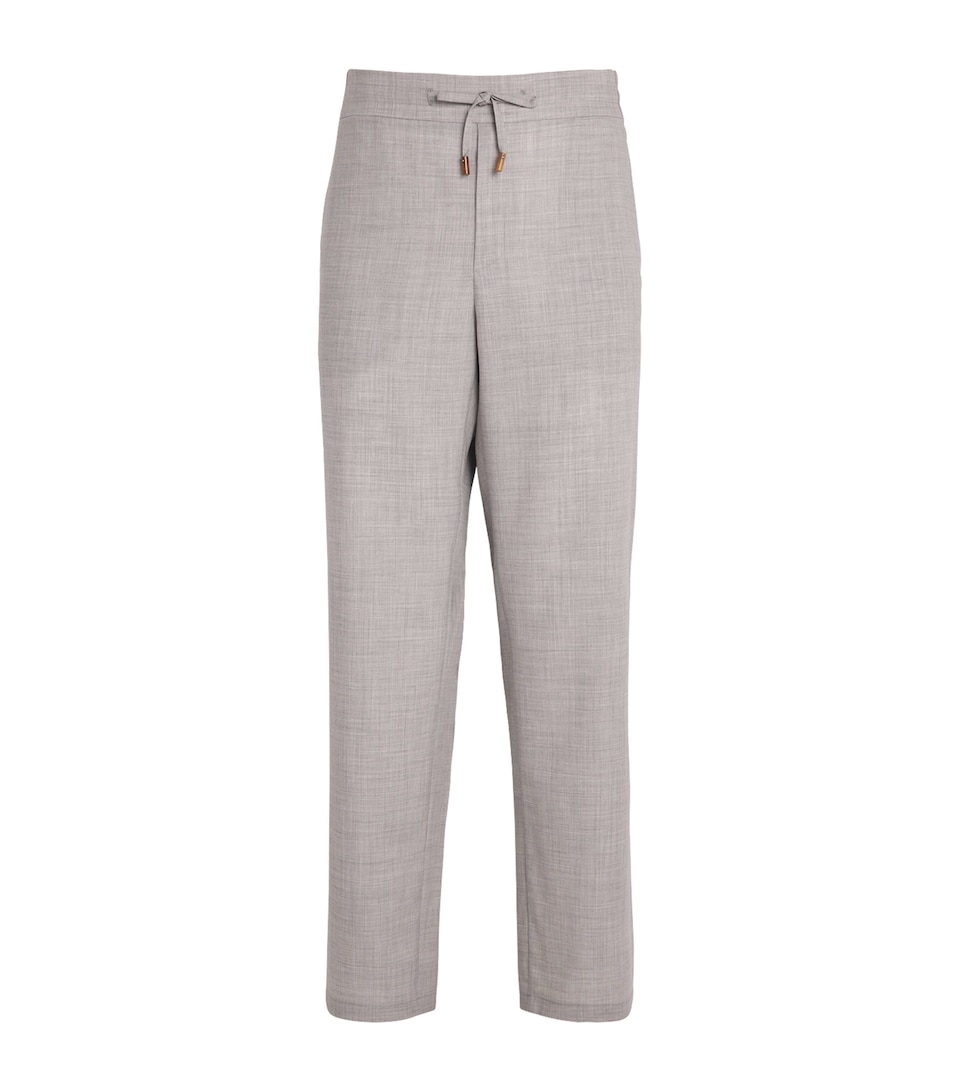 Cashmere-Linen Trousers
