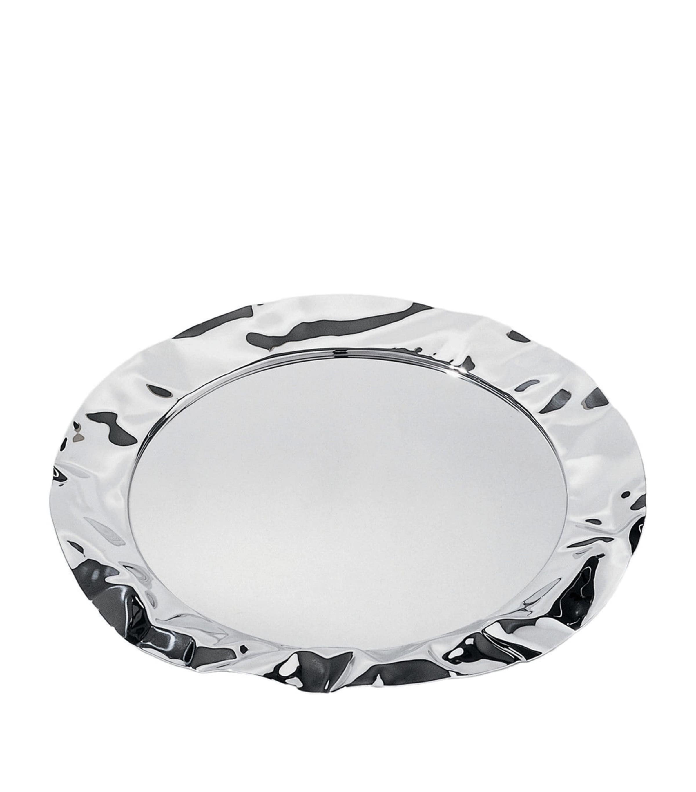 Alessi Foix Round Tray In Neutral