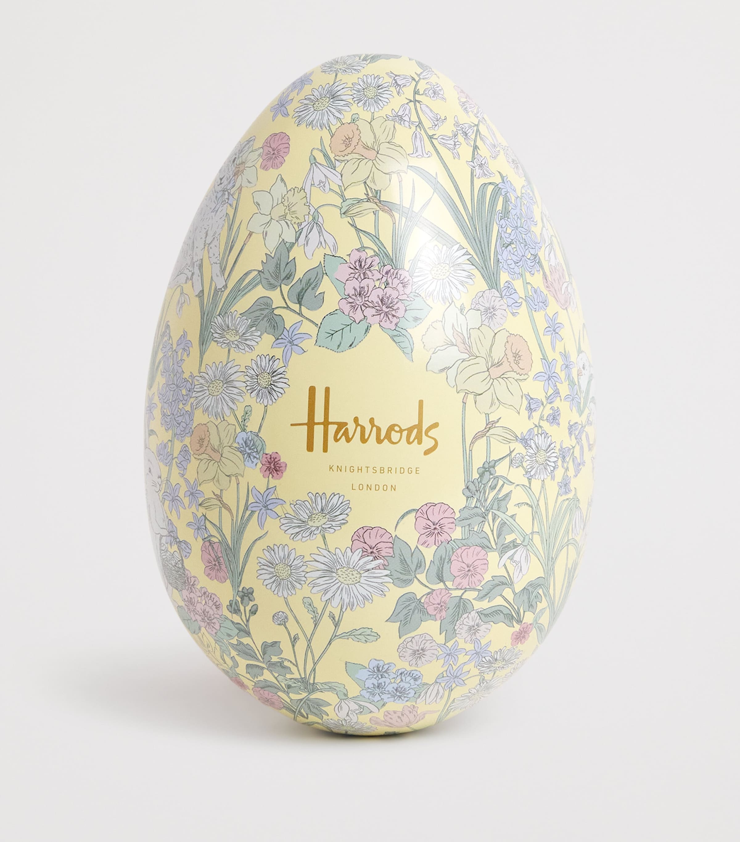 Plush Chicks in a Tin Egg YELLOW Image 2