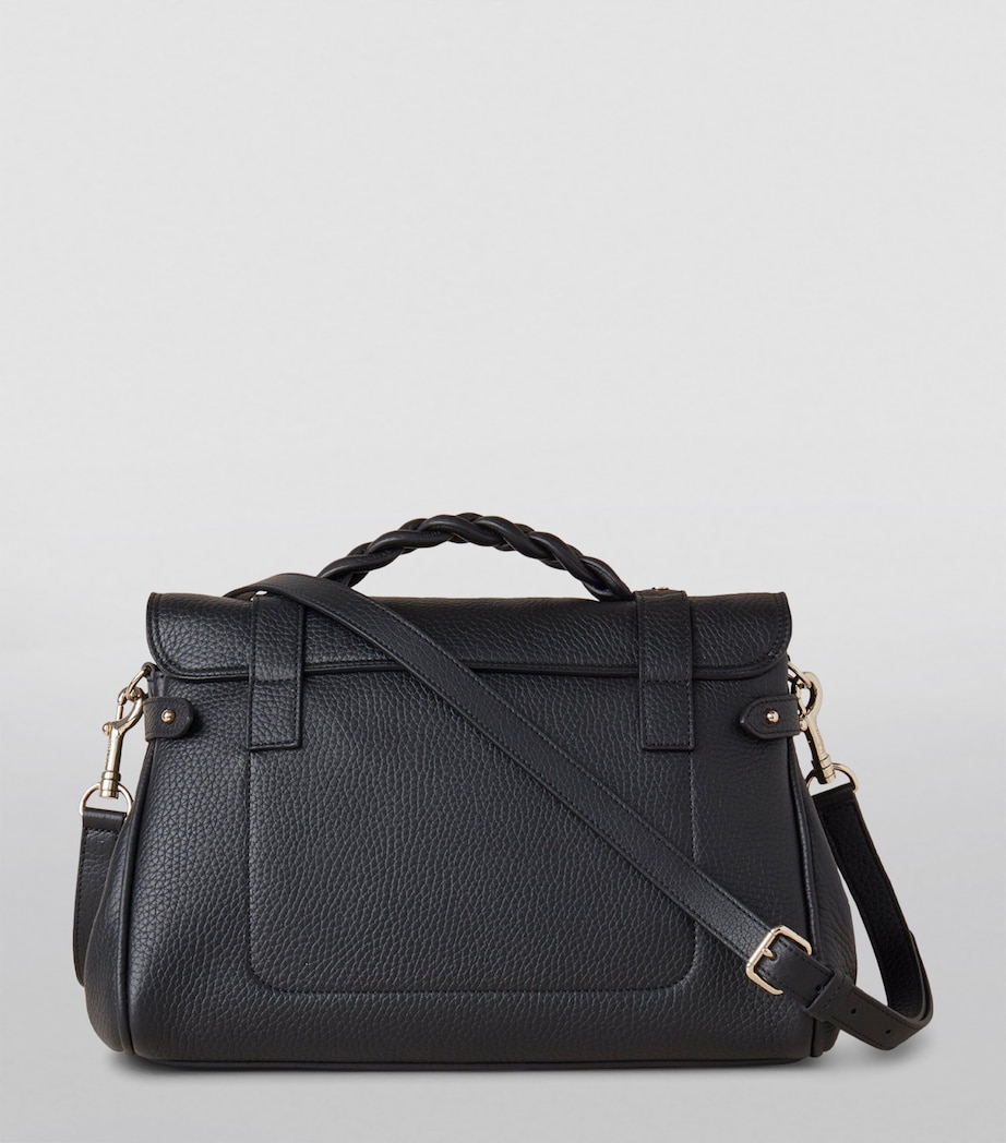 Leather Alexa Cross-Body Bag BLACK Image 3