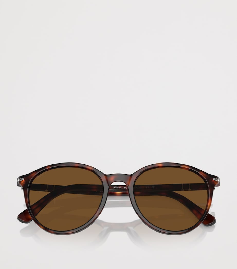 Persol Round Phantos Sunglasses Brown Image 5