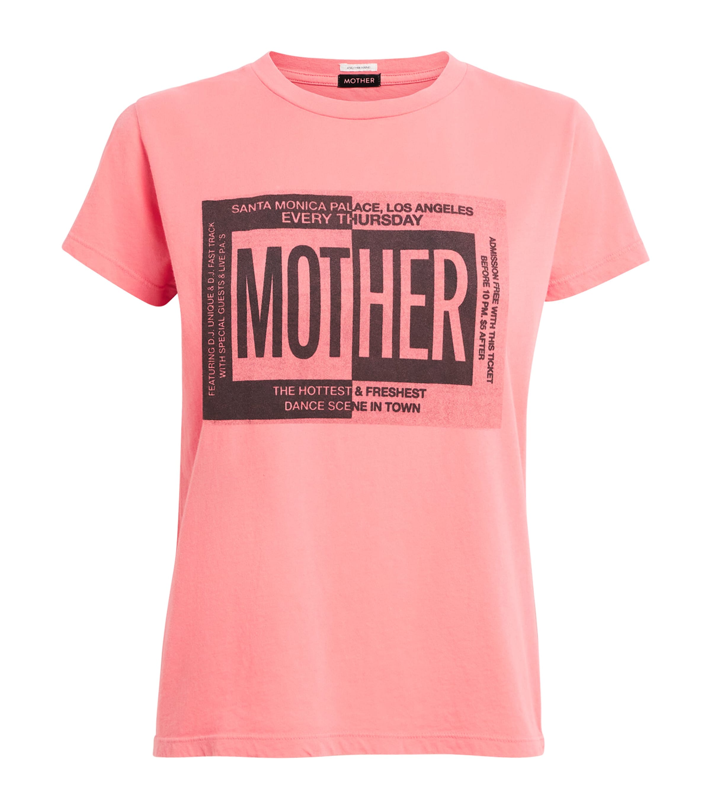 Mother The Boxy Goodie T-shirt In Pink