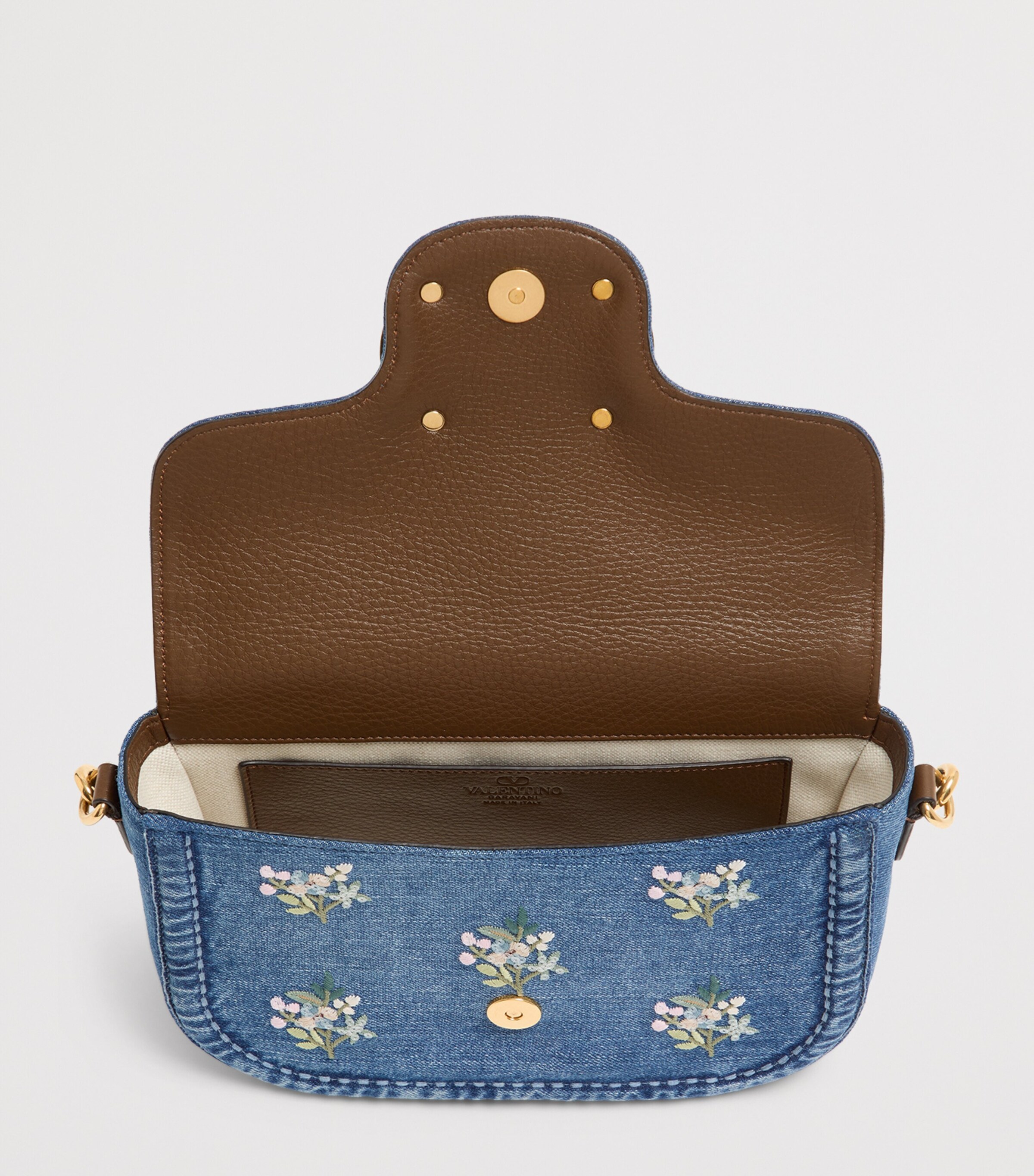 Valentino Garavani Embroidered Locò Shoulder Bag Image 5