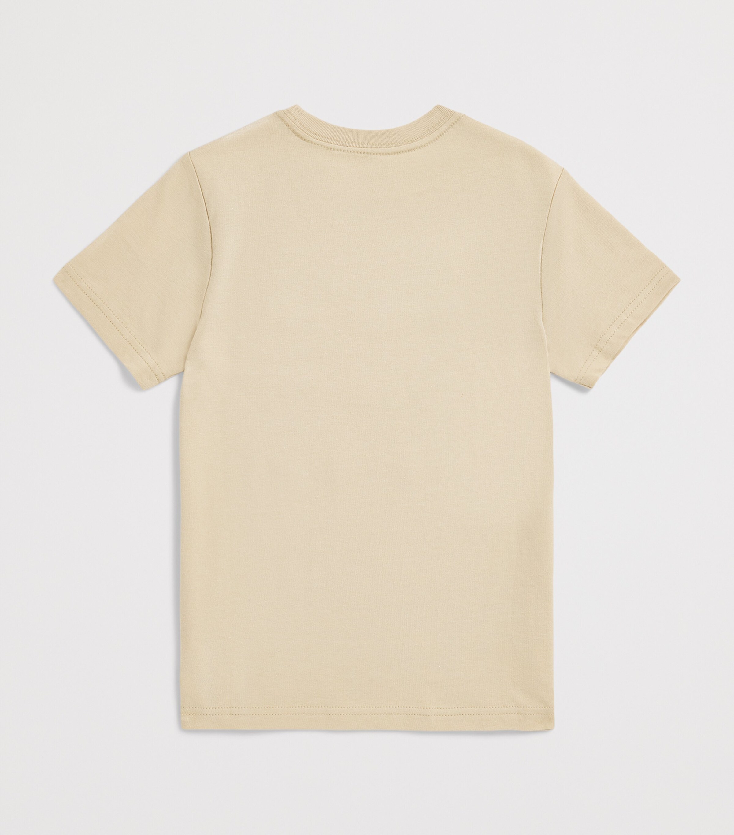 Ralph Lauren Kids Cotton Polo Expedition T-Shirt (2-7 Years) Tallow Cream Image 2