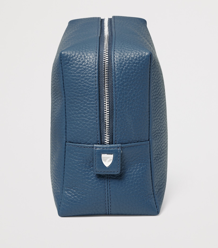 Large Leather London Cosmetic Case TOPAZ Image 3