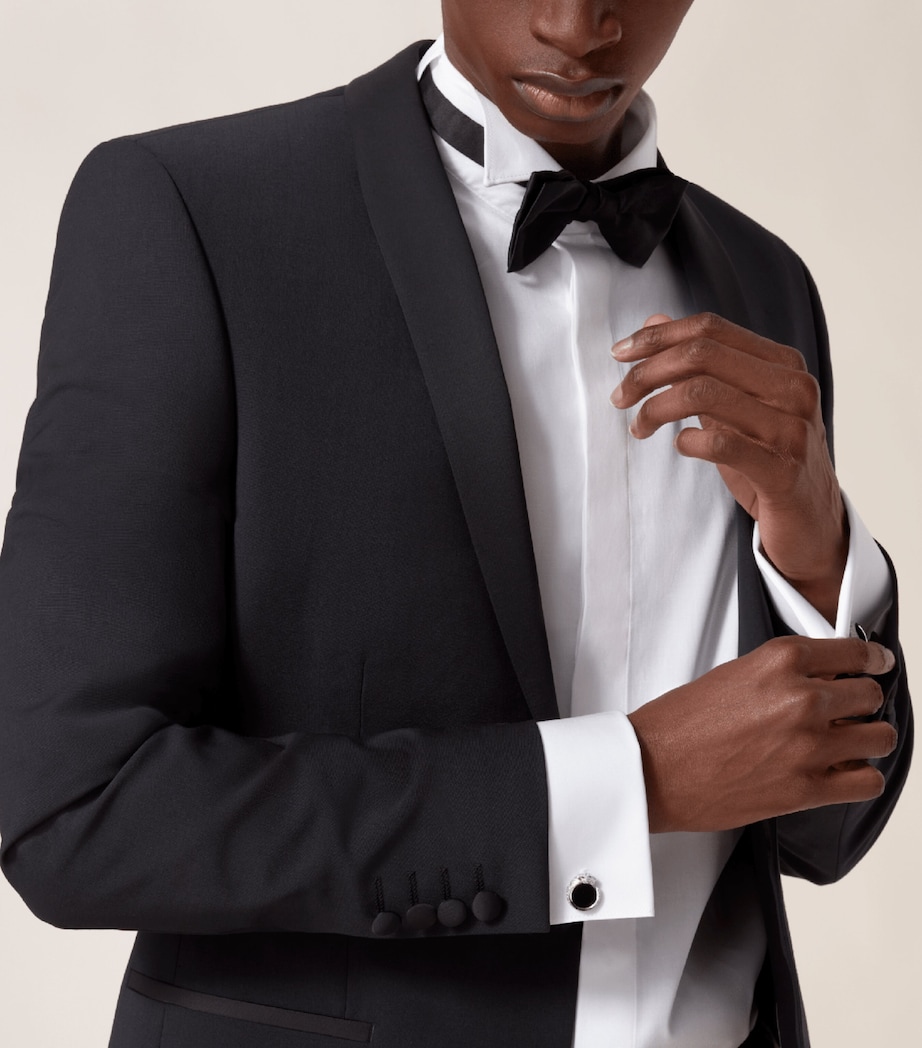 White Gold, Diamond and Emerald Panthère de Cartier Cufflinks WHITE GOLD Image 3