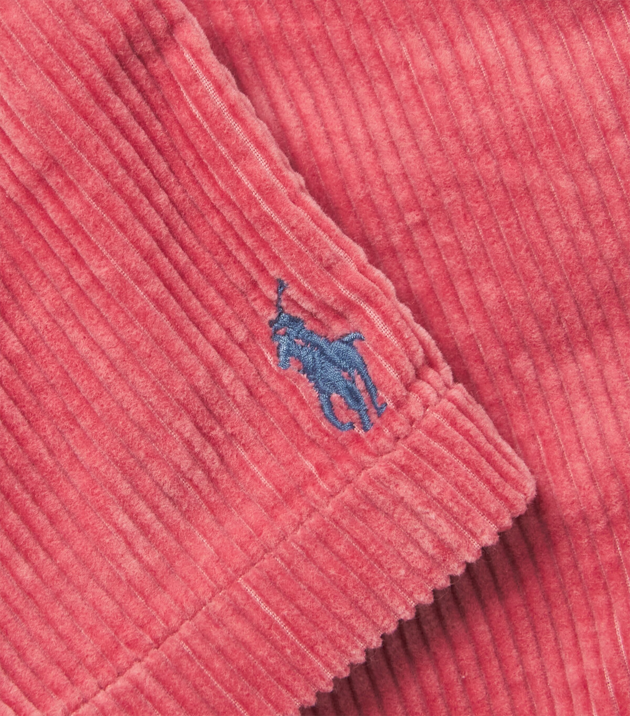 Ralph Lauren Kids Cotton Corduroy Prepster Shorts (6-14 Years) Adirondack Brry W Pp Image 3