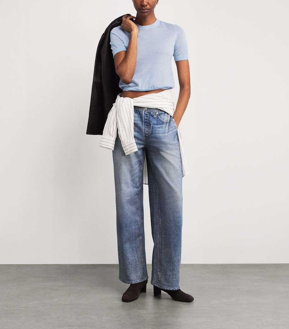 Cashmere Adeline T-Shirt LBLUE Image 2