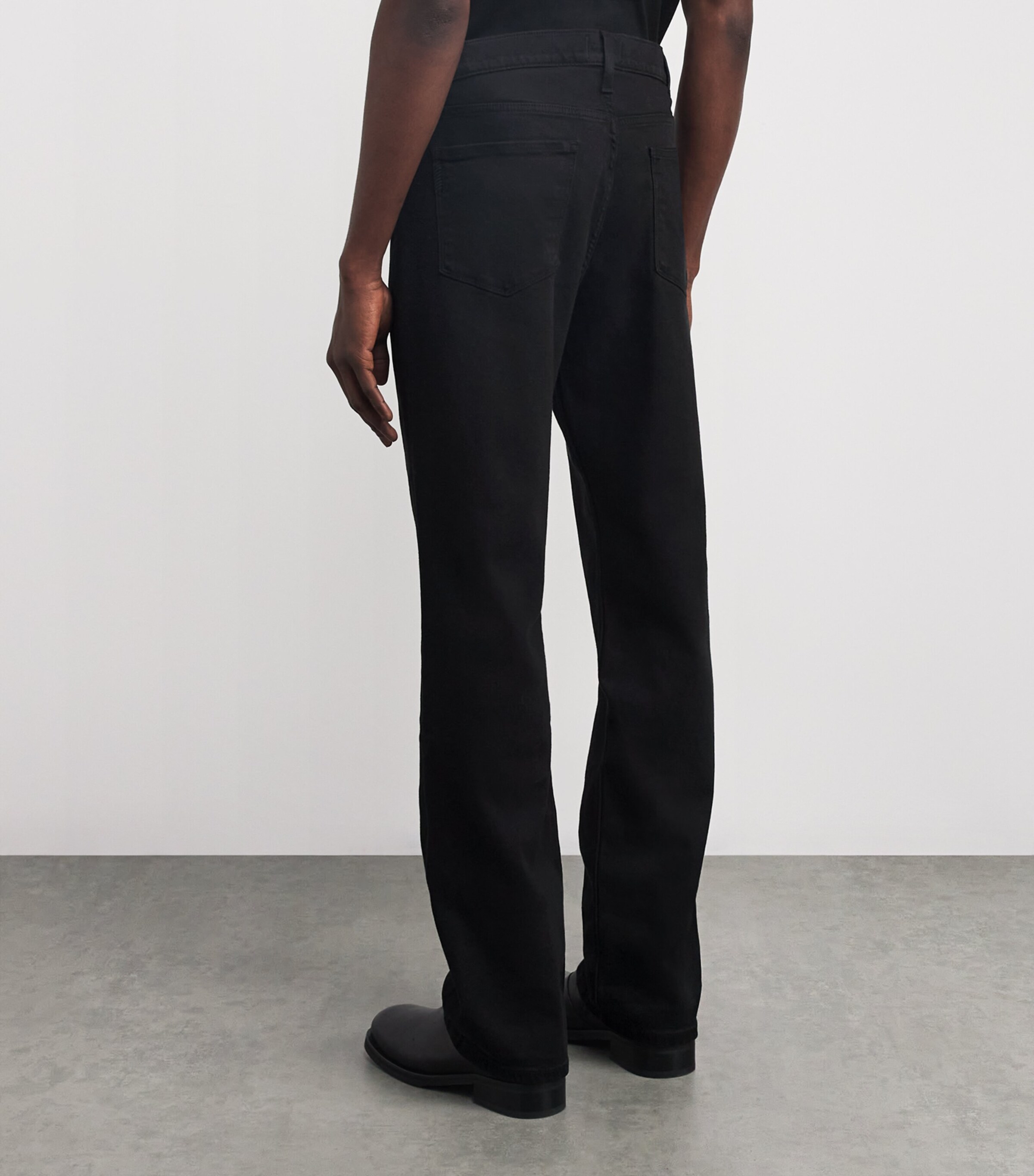 Stretch Cotton MacNeil Trousers BLACK Image 4