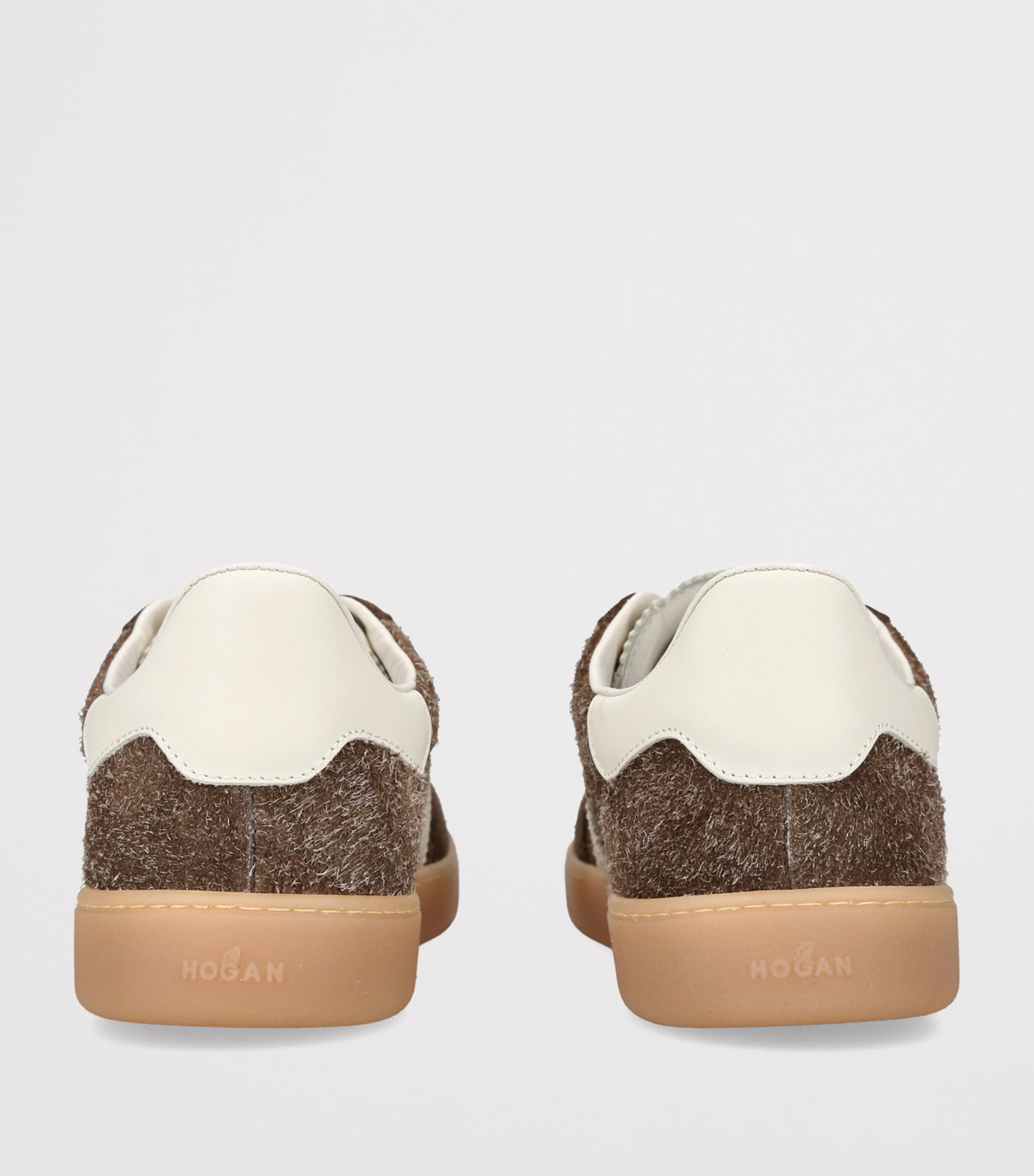 Hogan Suede Cool H Sneakers Mid Brown Image 4