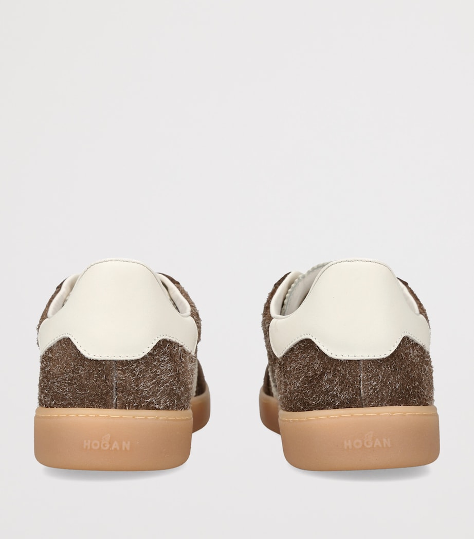 Hogan Suede Cool H Sneakers Mid Brown Image 4