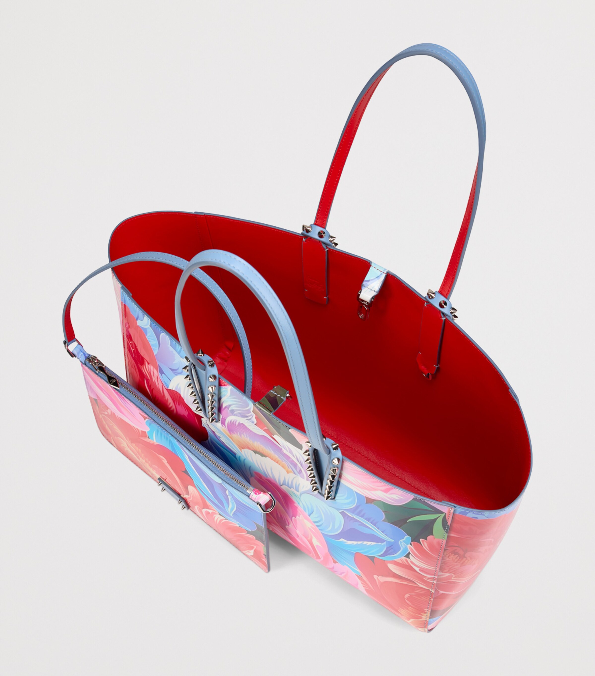 Christian Louboutin Cabata Small Calfskin Tote Bag Image 4