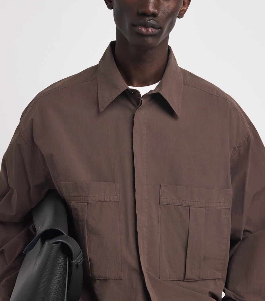 AGOLDE Mens Organic Cotton Clark Shirt Bttr Image 3