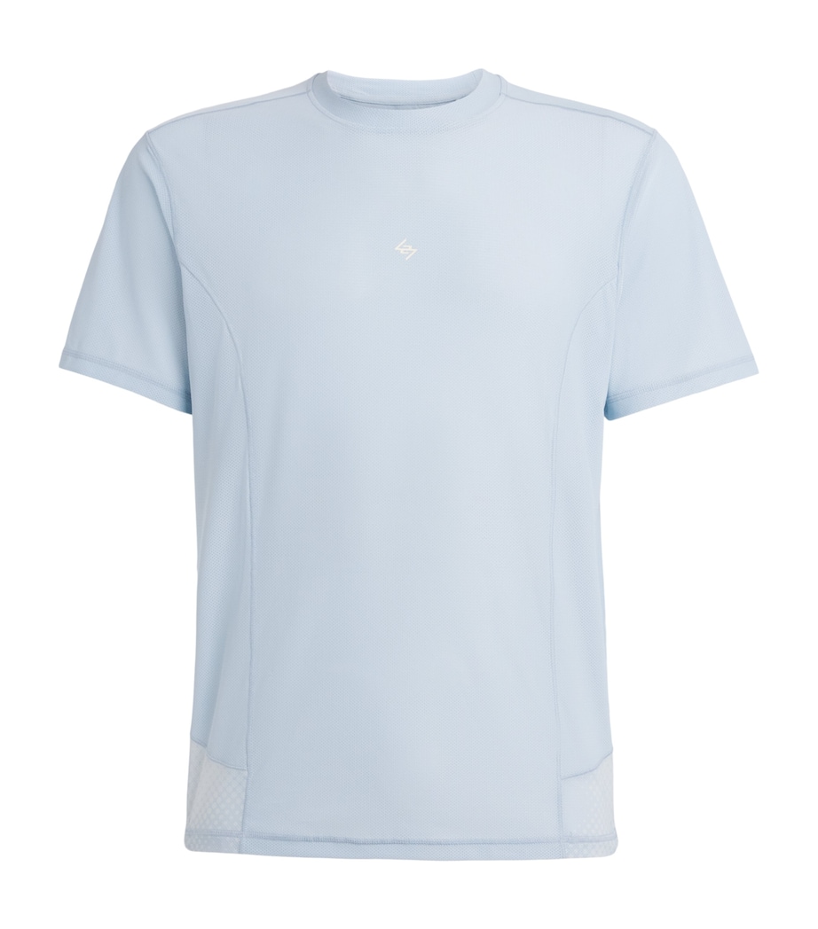 Represent 247 Mens 247 Hybrid T-Shirt Glacier Fade Out Image 1